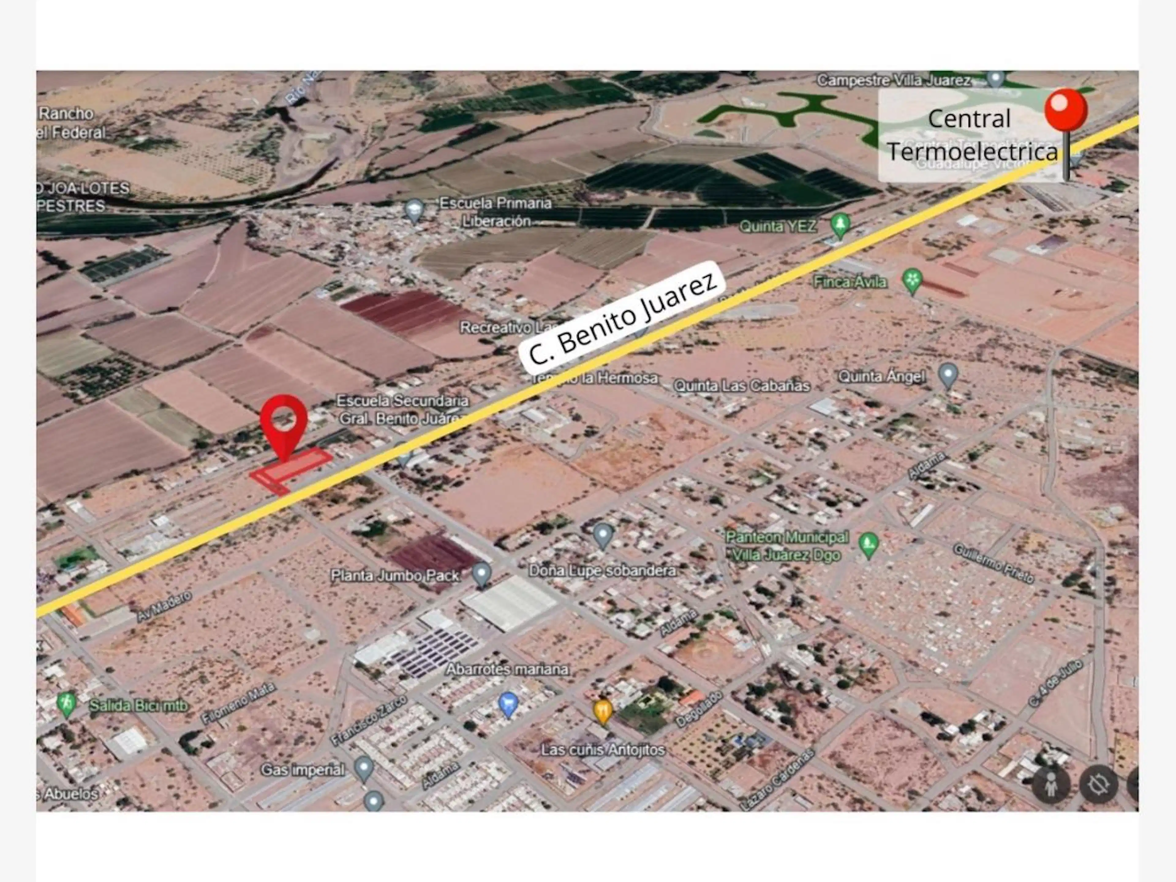 Terreno En Venta En Ciudad Juárez, Lerdo, Durango