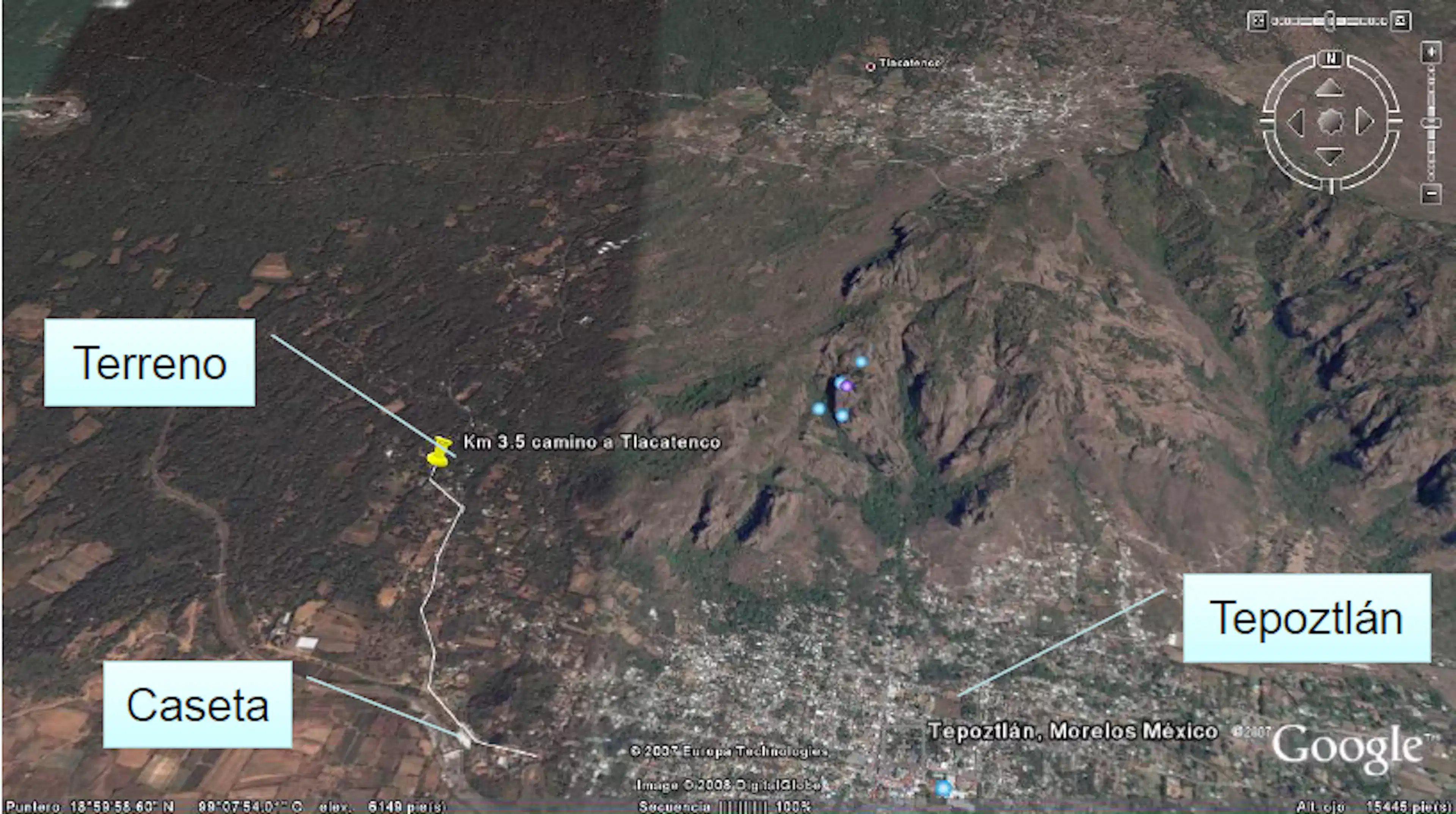 TERRENO EN VENTA EN TEPOZTLÁN