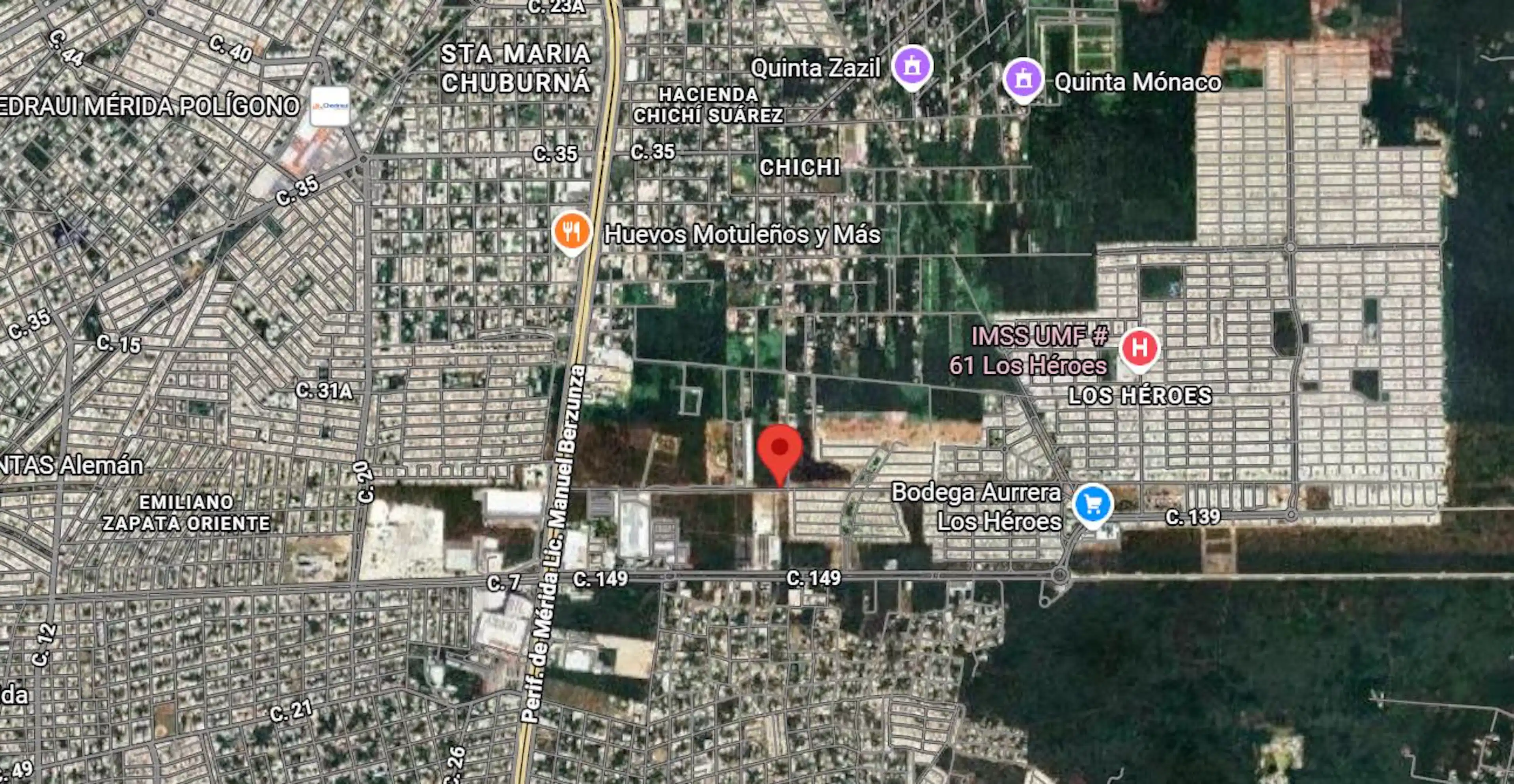 Terreno en venta sobre vialidad en Chichi Suárez
