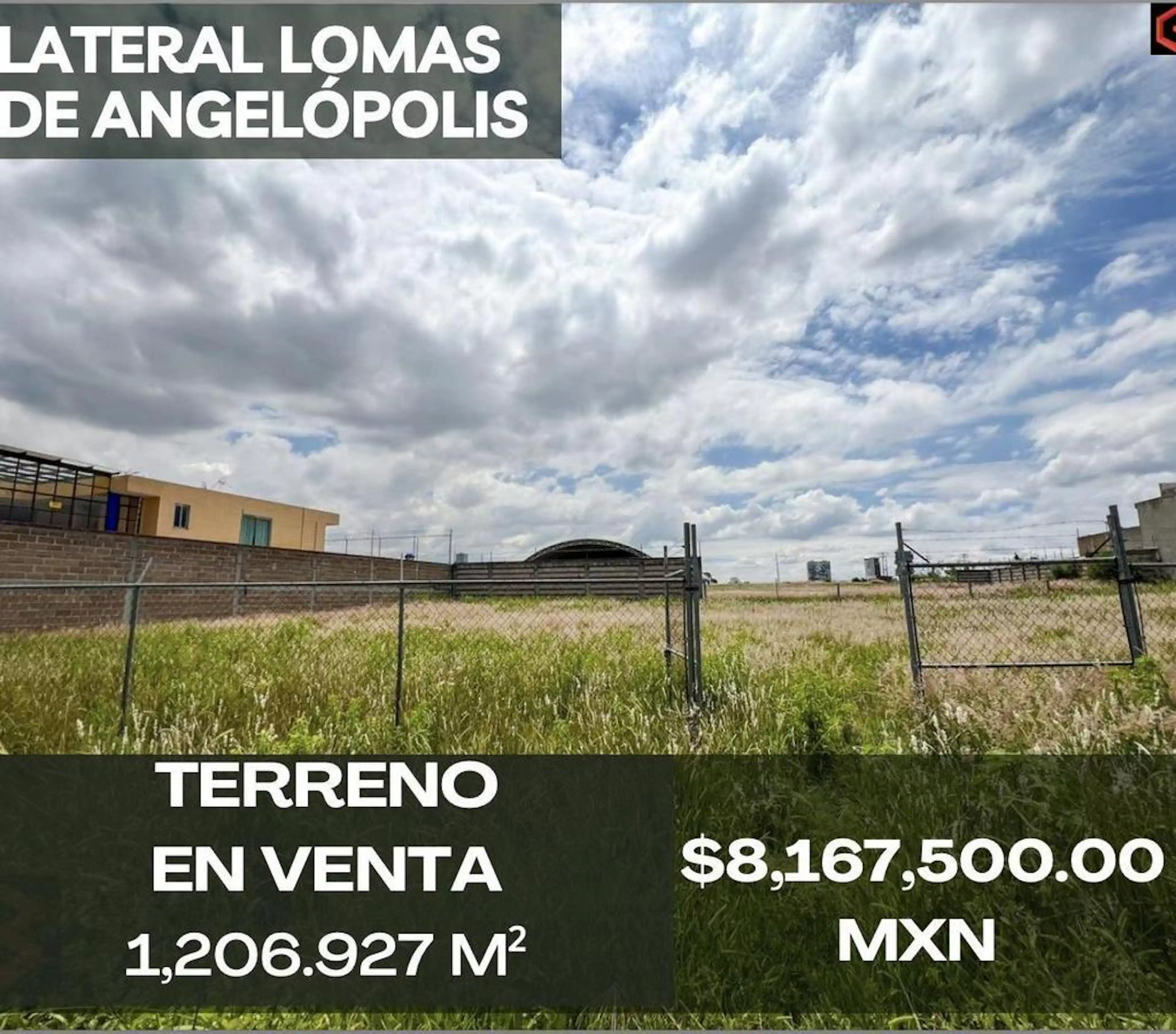 Lote En Venta Lateral Lomas De Angelopolis