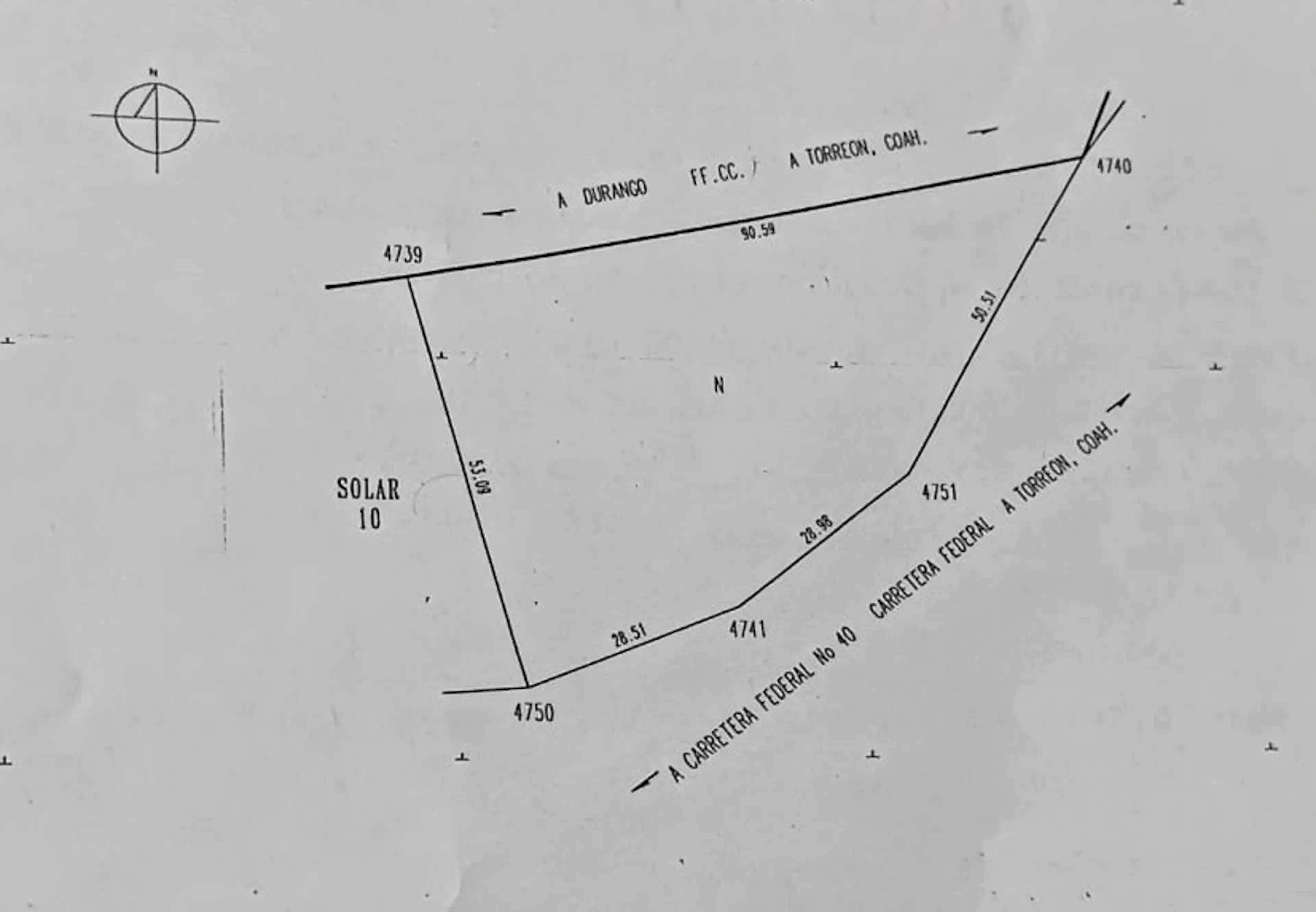 Terreno En Venta En Ciudad Juárez, Lerdo, Durango