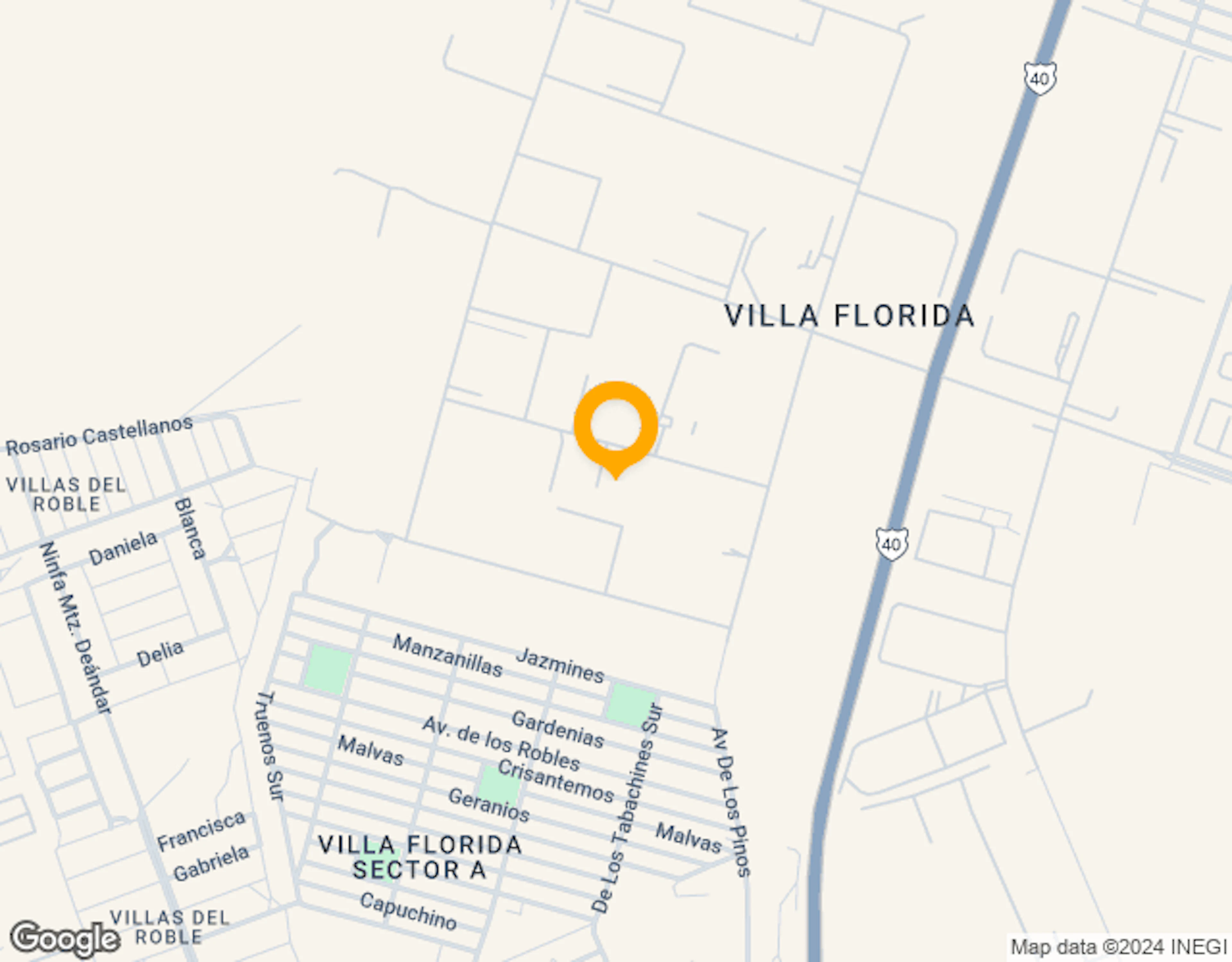 Ubicación de Villa Florida Park