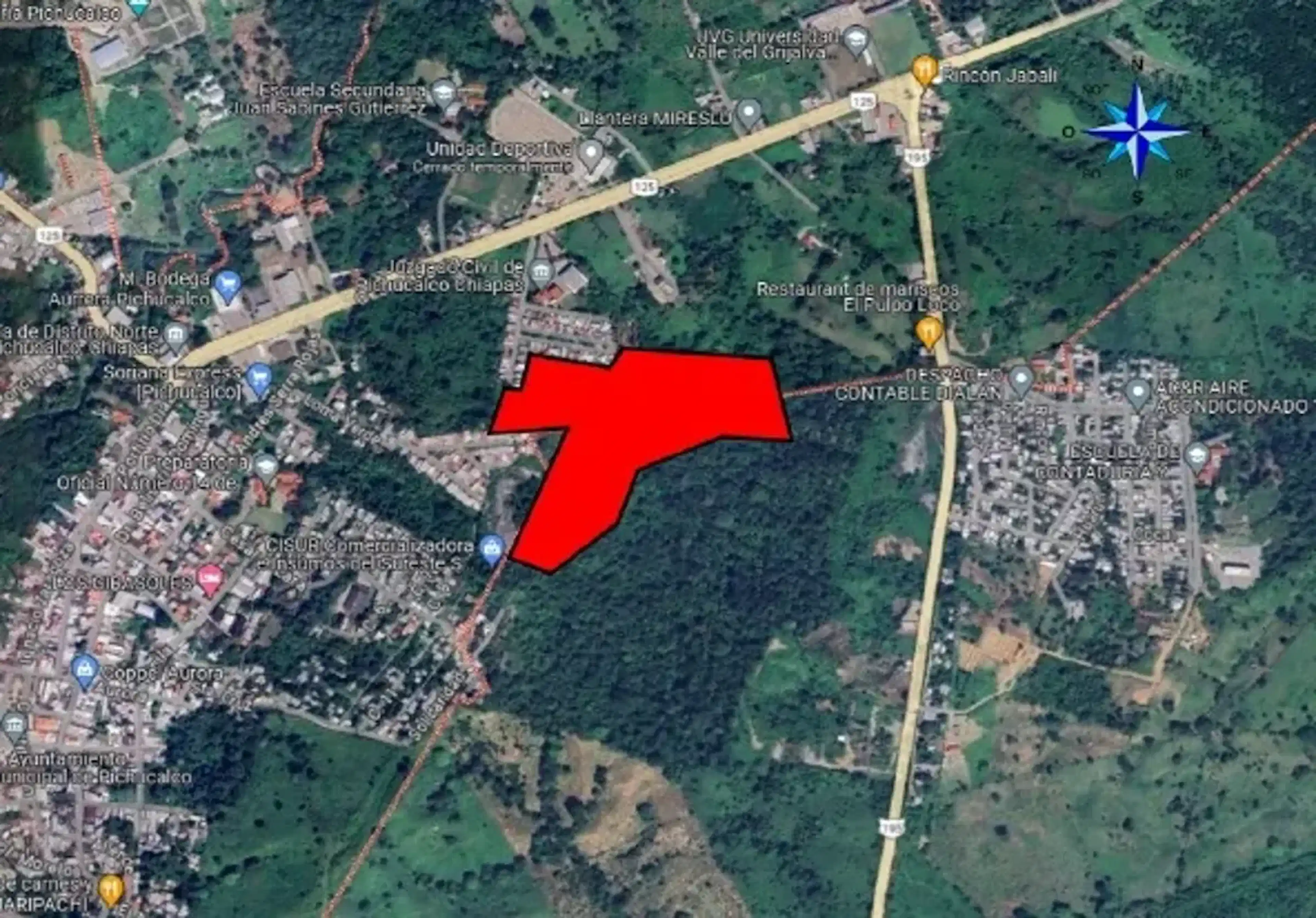 Terreno En Venta En Blanquillo 1ra. Sección, Pichucalco, Chiapas