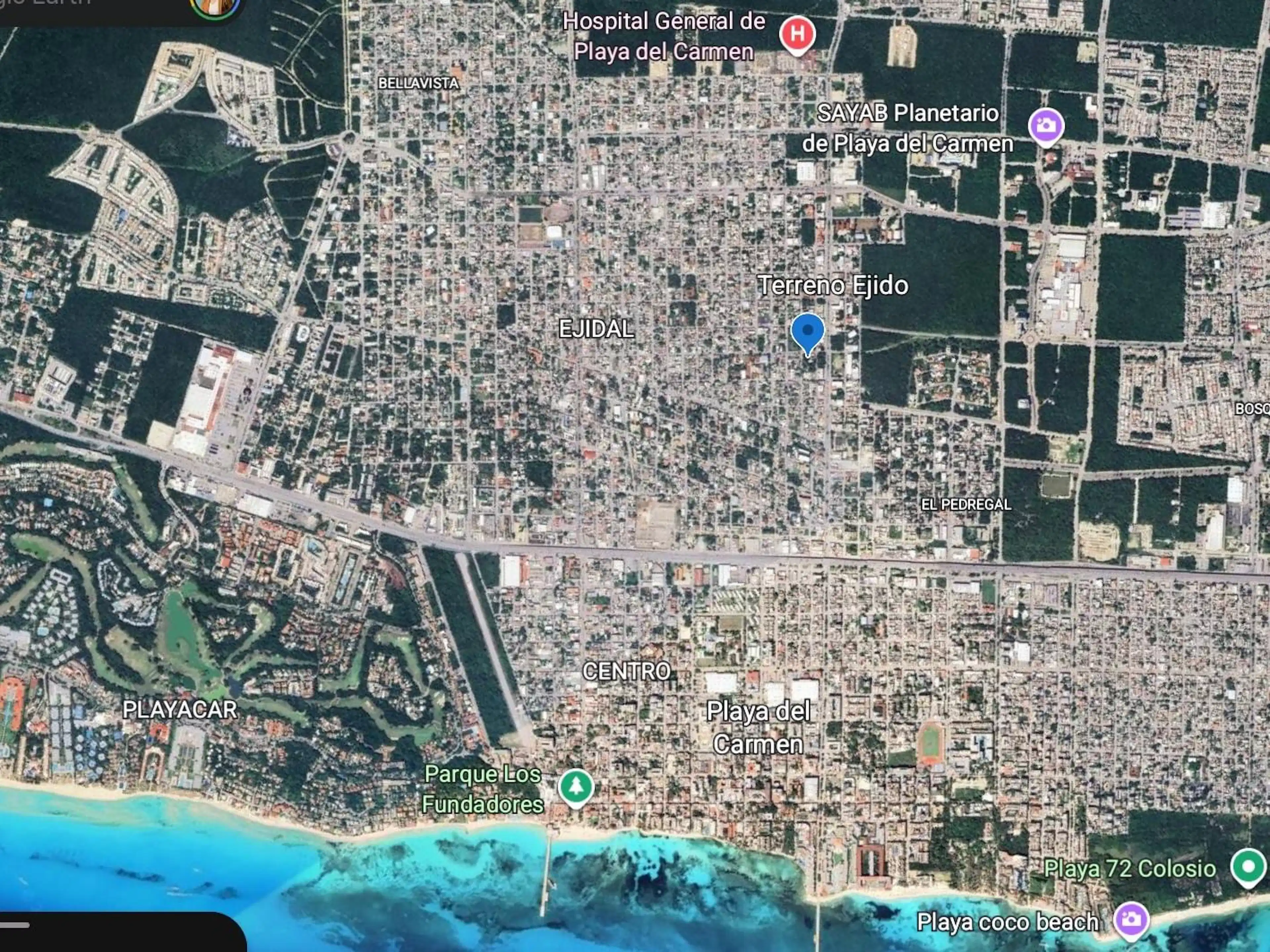 Venta Terreno En Esquina, Escriturado Col Ejido A 1 Cuadra De Constituyentes Playa Del Carmen P45435