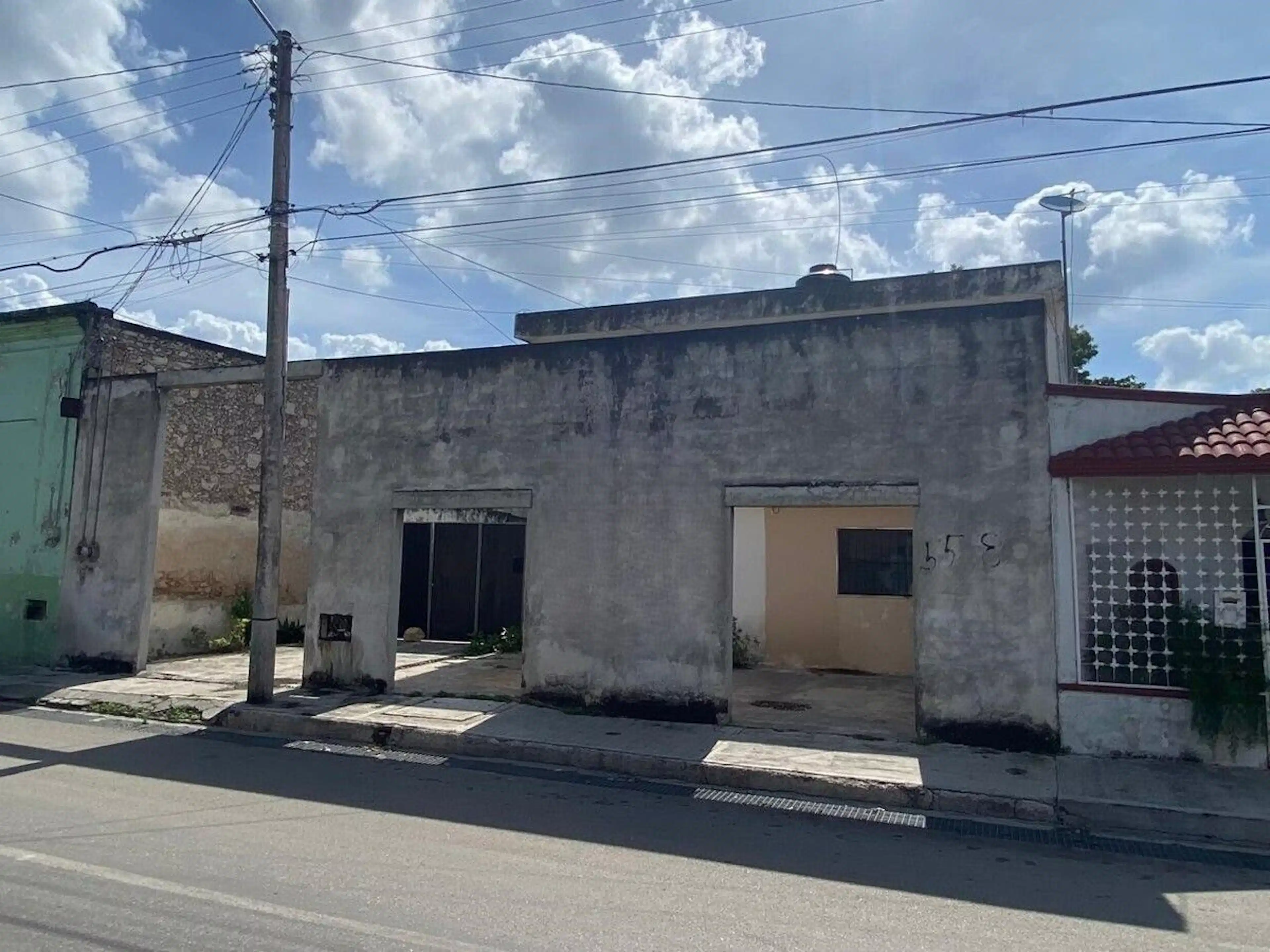Terreno Con Construcción En El Centro De Mérida
