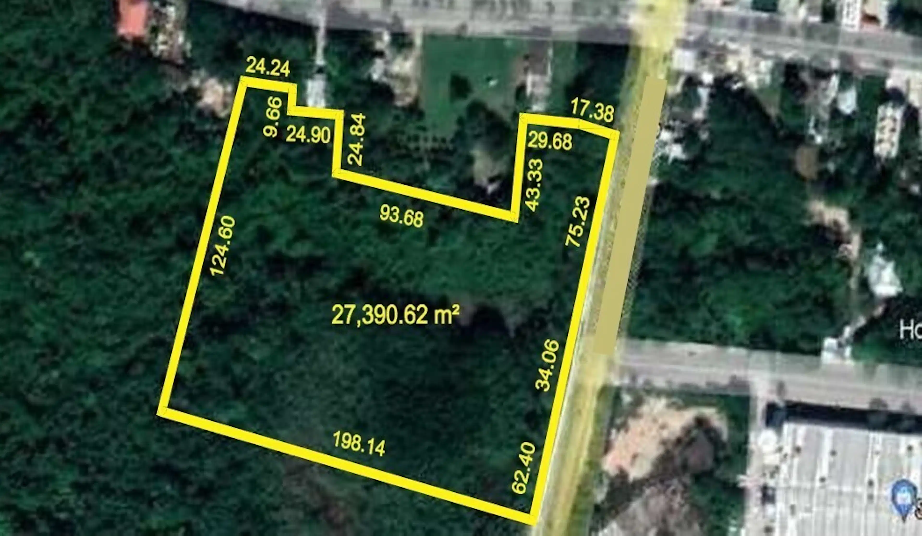 Terreno comercial en Chetumal sobre avenida