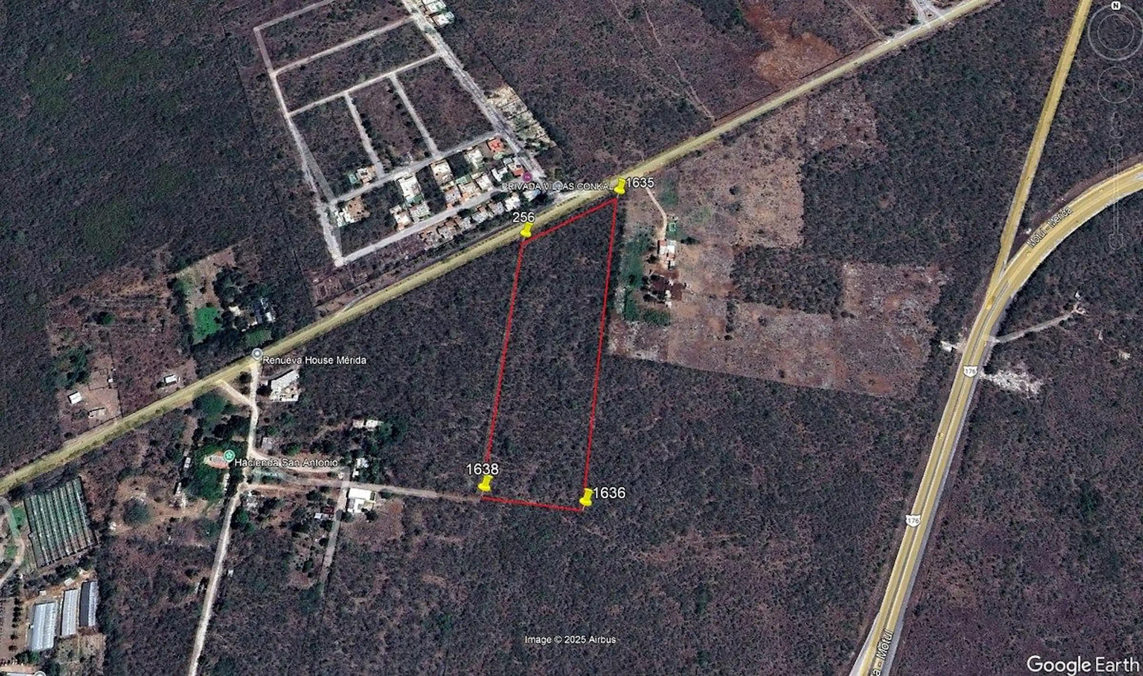 Macro Terreno En Conkal-tekat