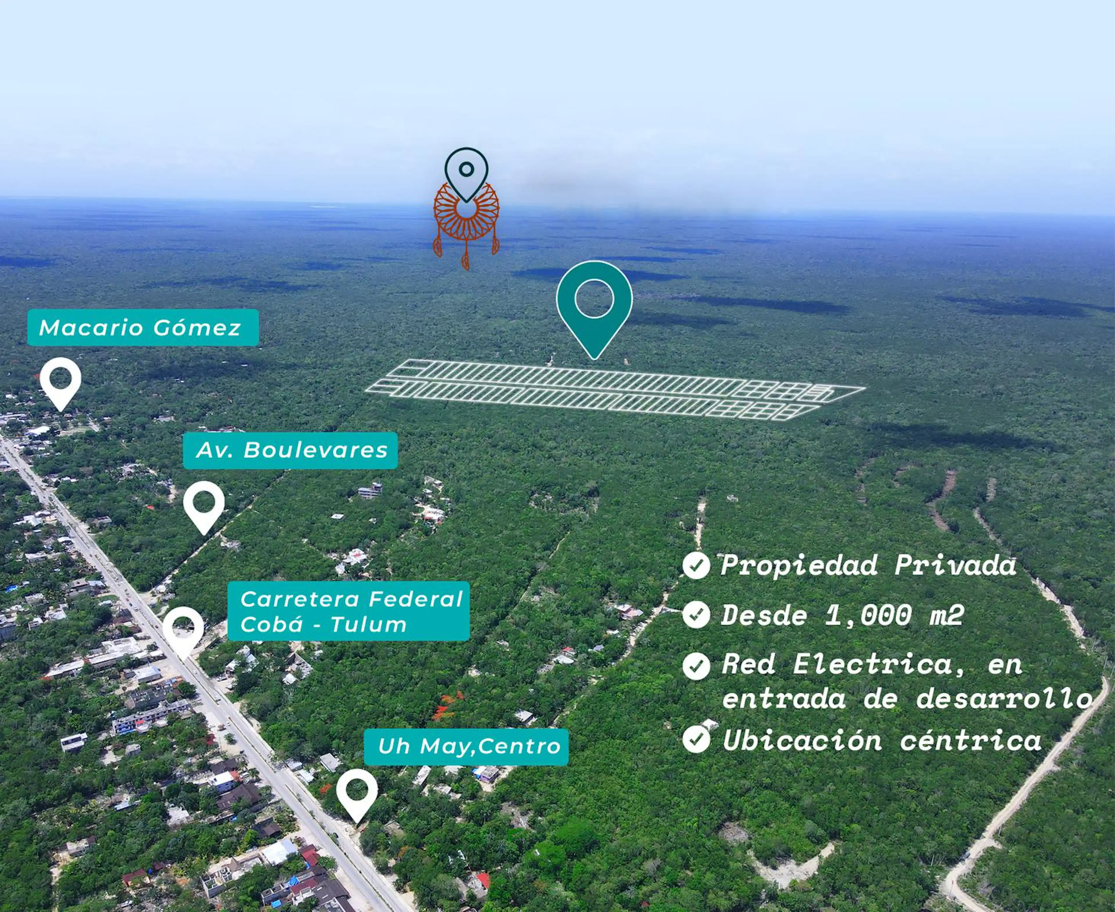 Hermosos Lotes Residenciales En Venta A En Francisco Uh May A 20 Minutos De Tulum P3998