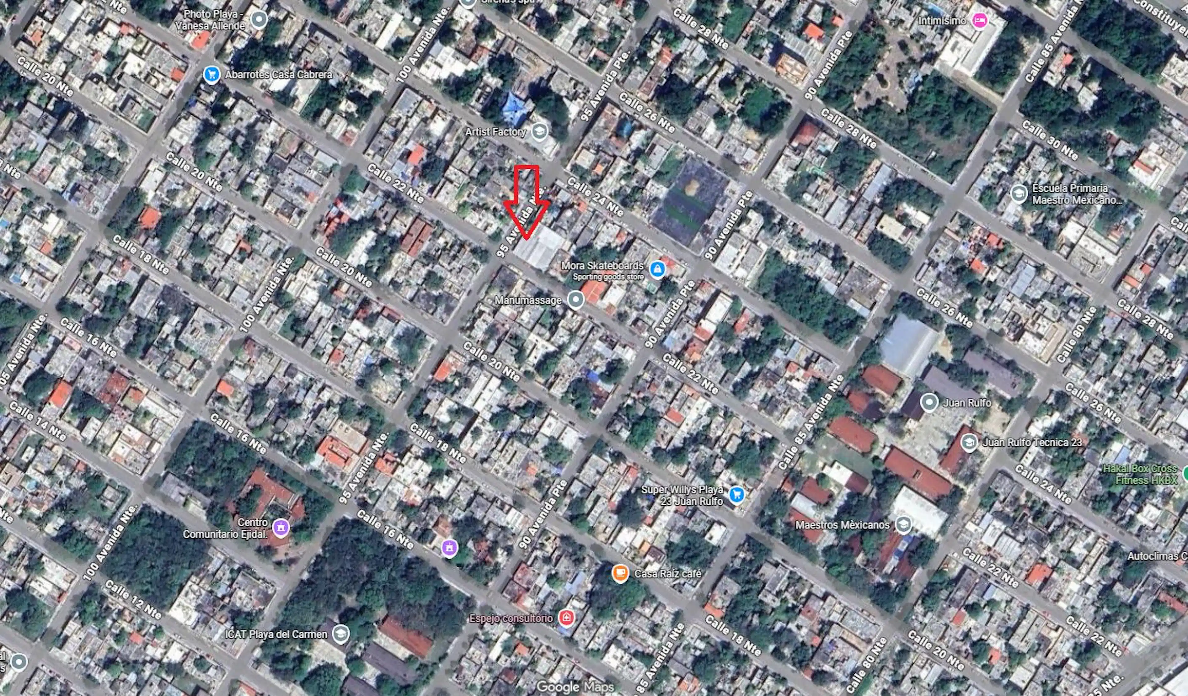 Terreno en Playa del Carmen
