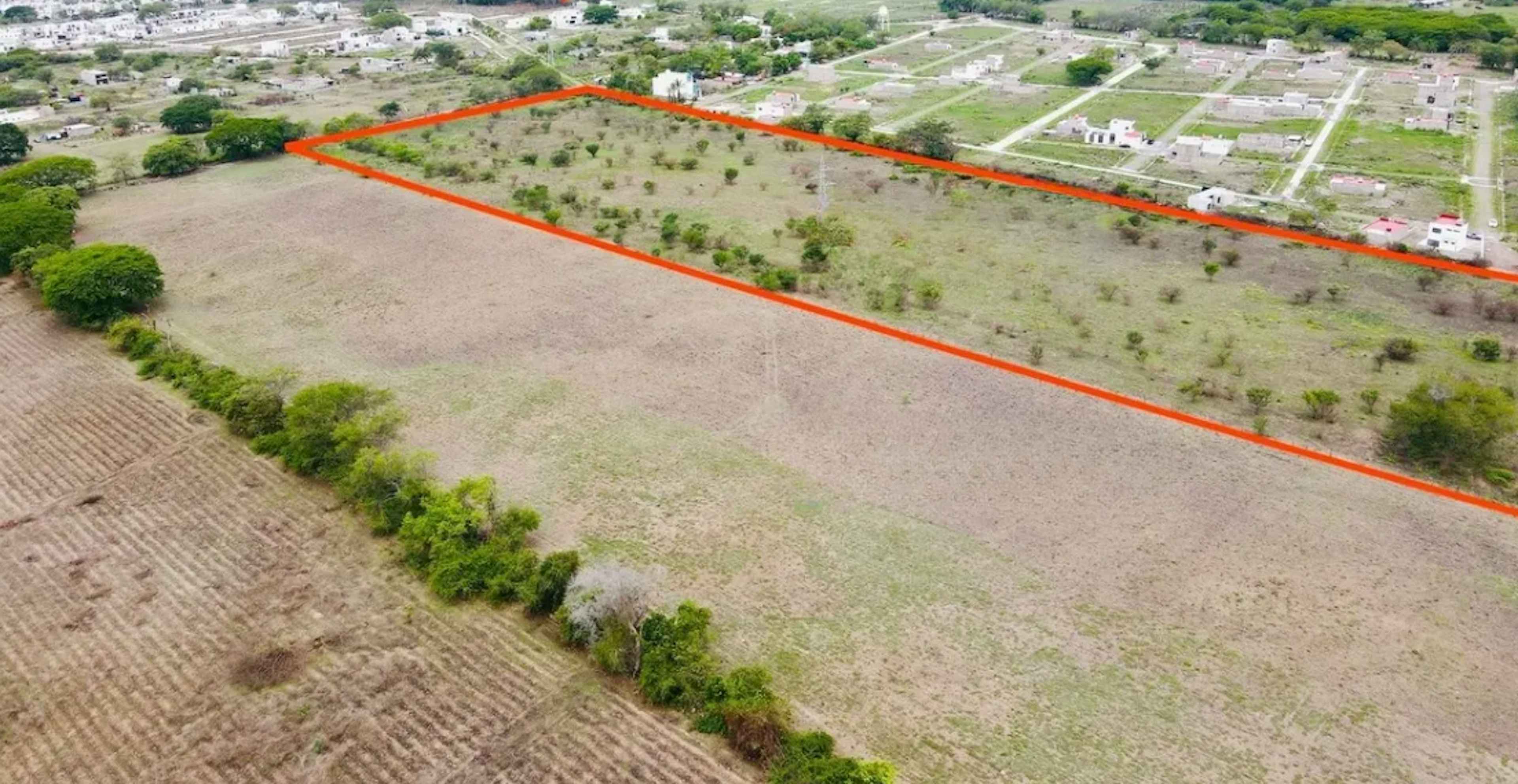 6.5 Hectáreas En Venta Con Servicios Para Desarrollo Urbano Norte Colima