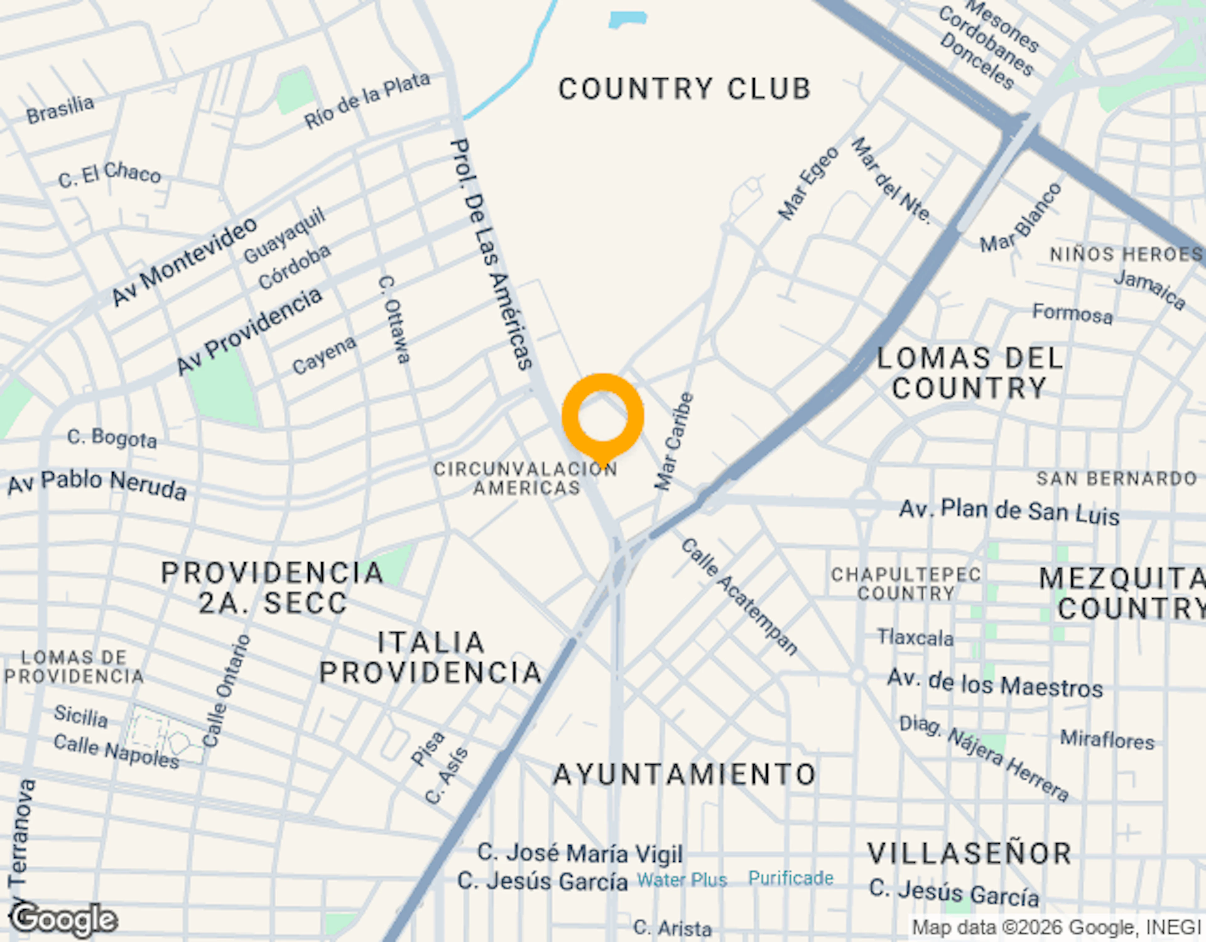 Ubicación de Torre Mil Comercial