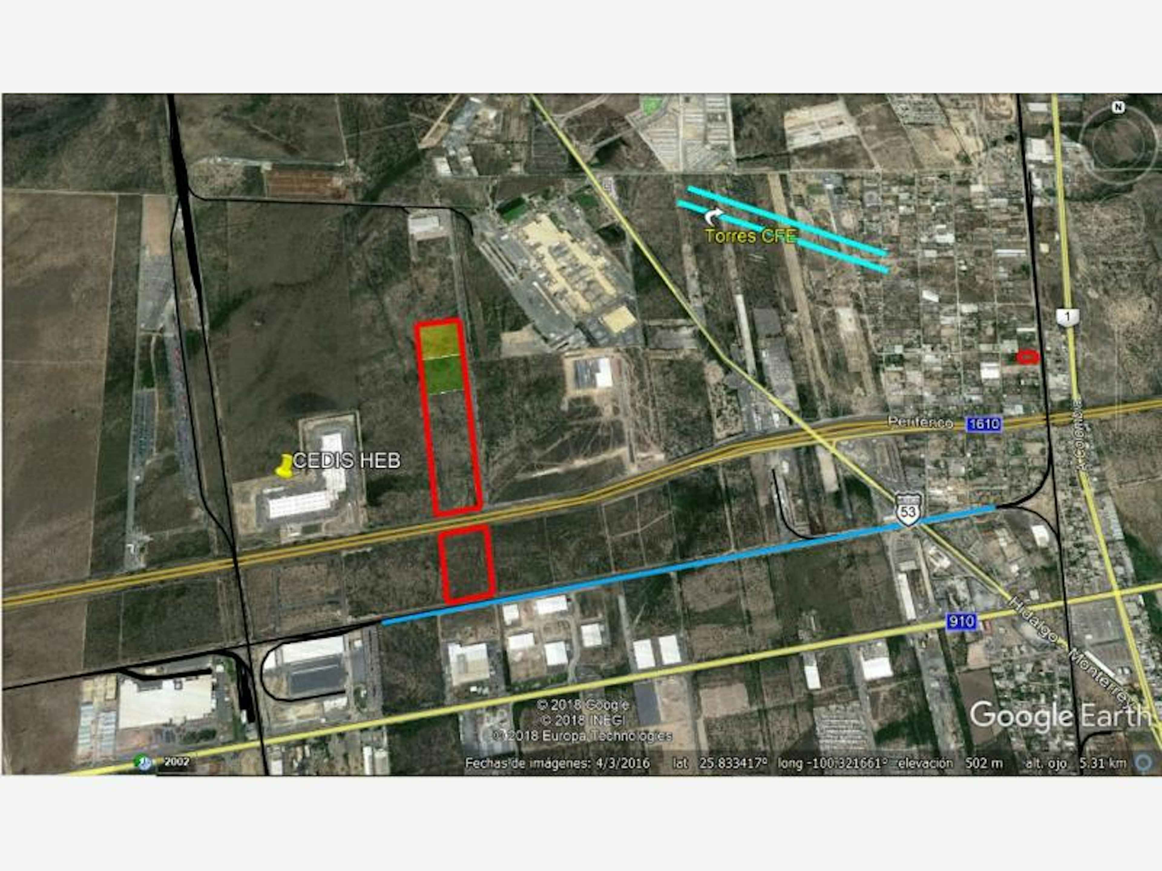 Terreno En Venta En Centro Industrial Igs Escobedo, General Escobedo, Nuevo León