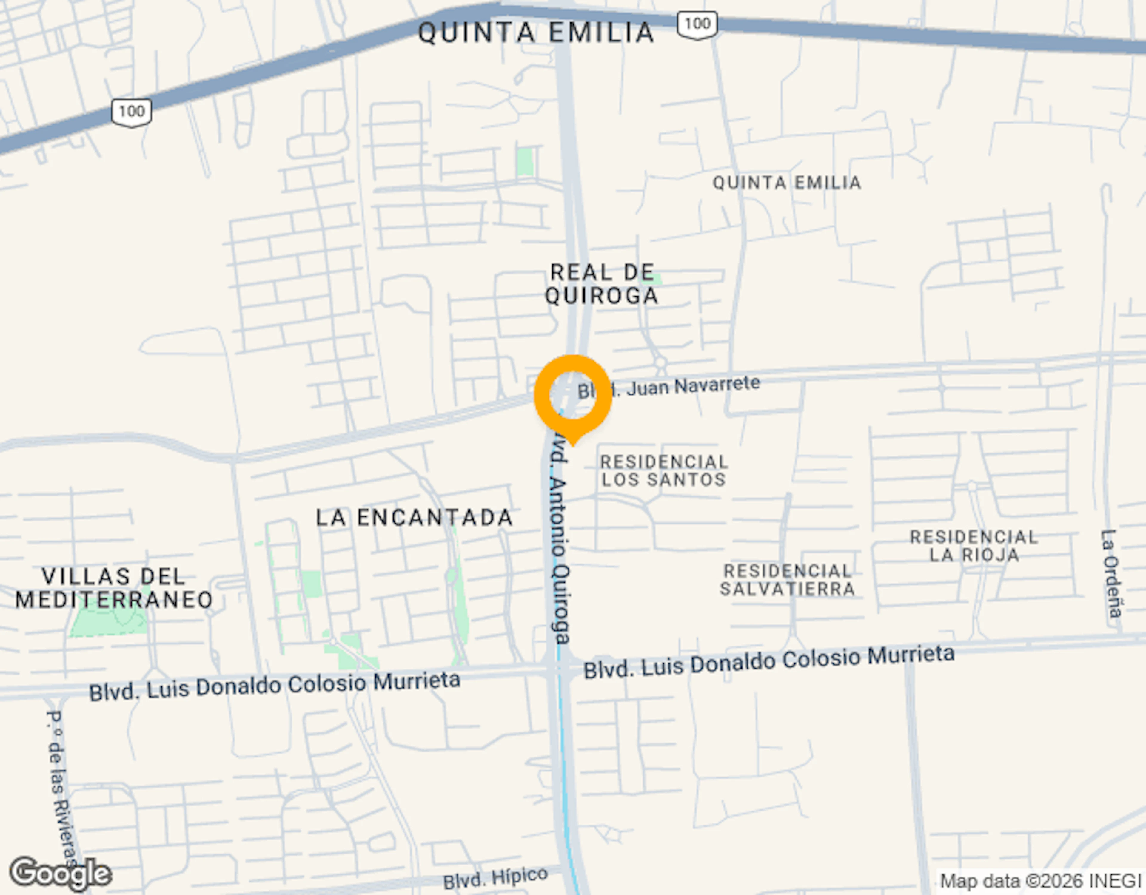 Ubicación de 1568 San Enrique Hermosillo