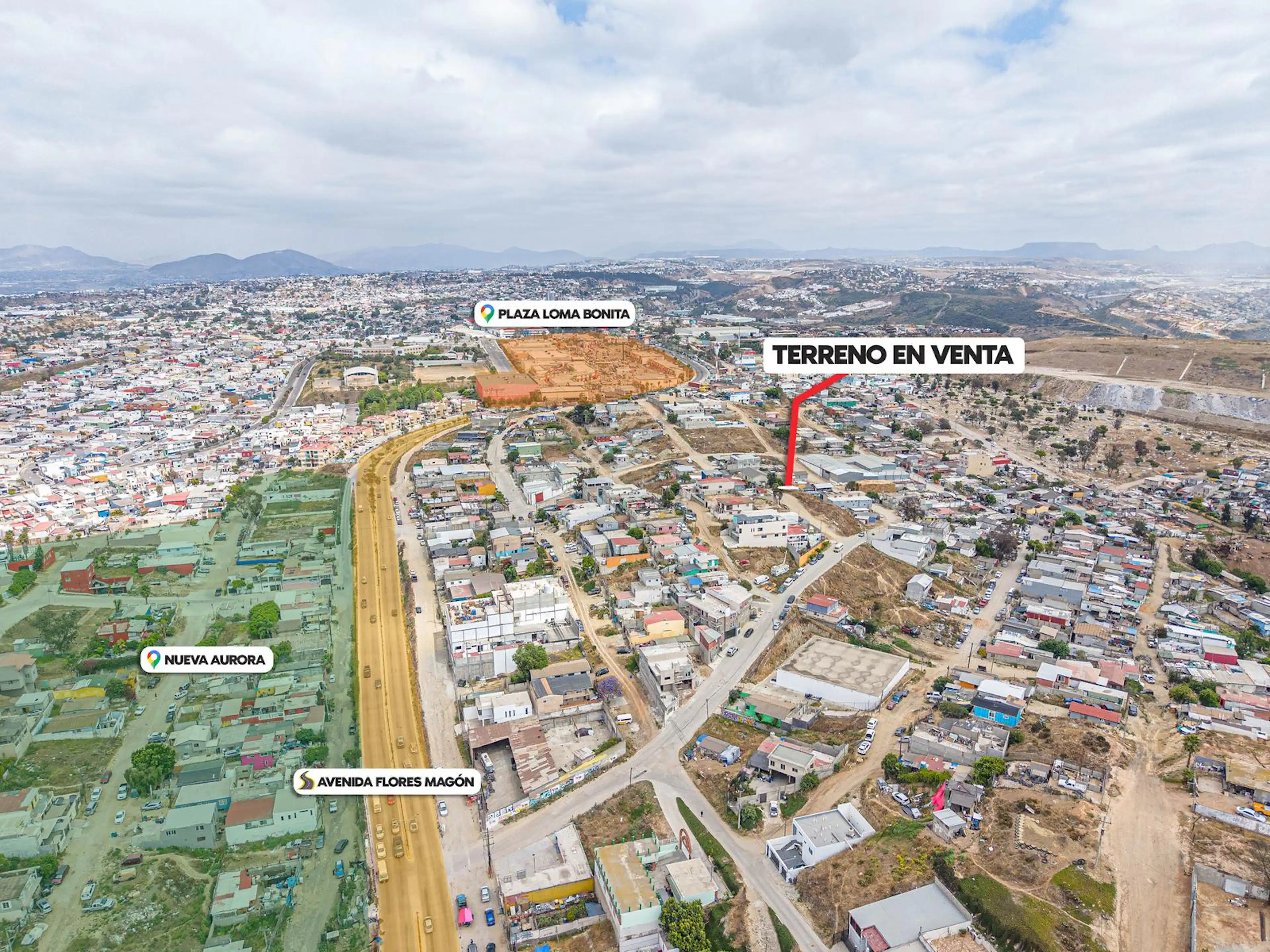Terreno Nueva Aurora Seccion B, Tijuana, B.c.