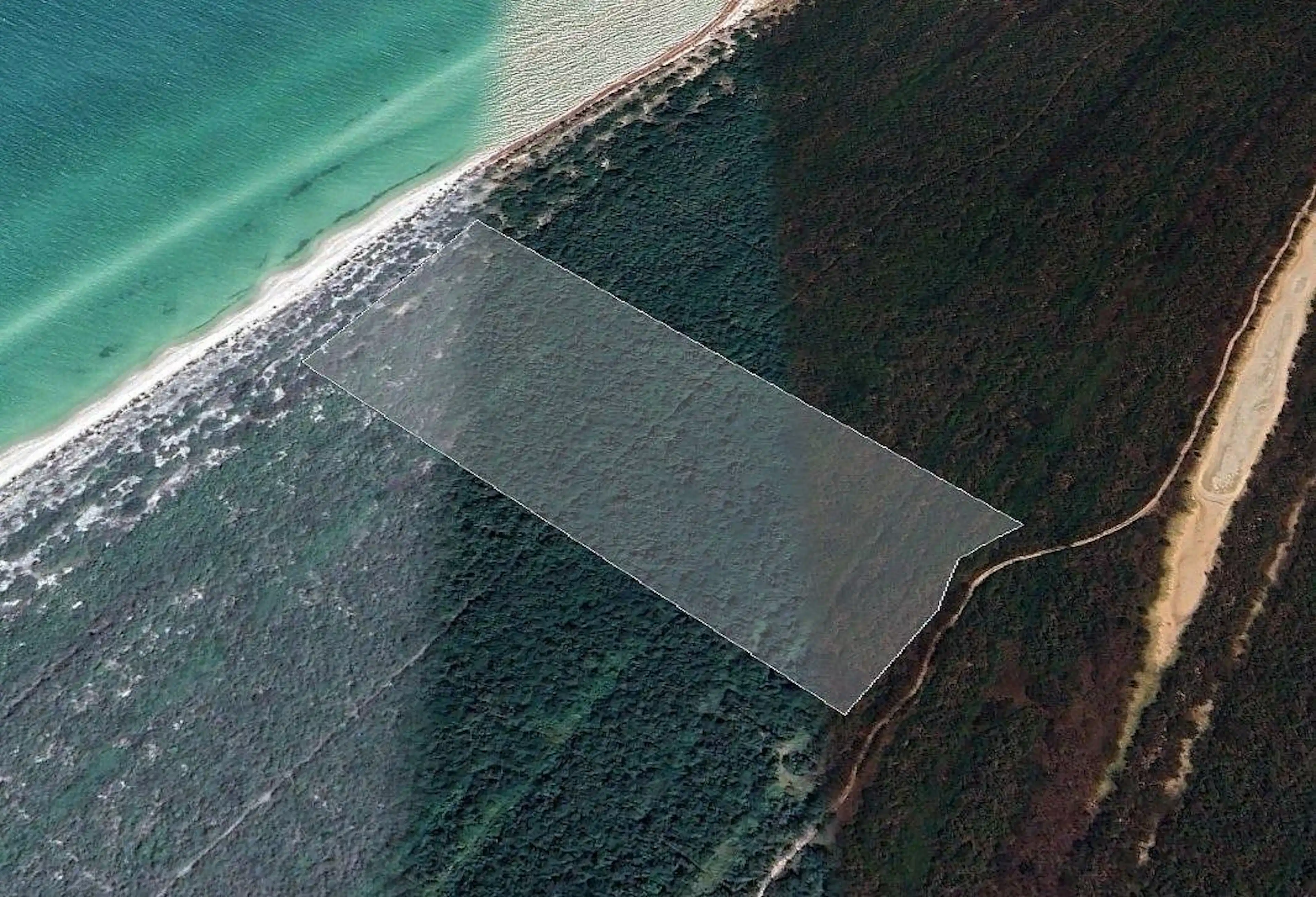 Terreno Frente Al Mar En El Palmar ,en Celestún Yucatán