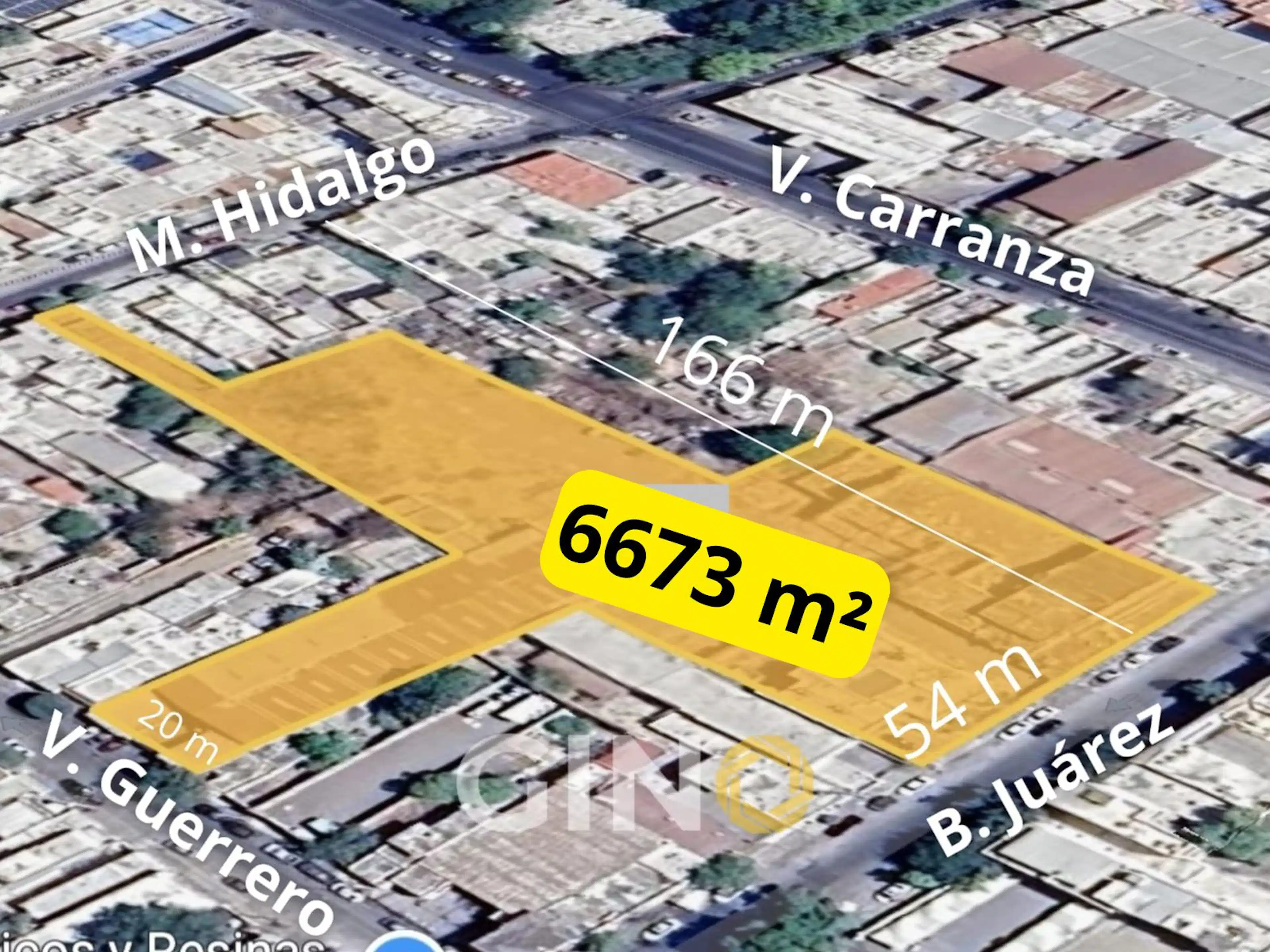 Vendo terreno en el centro de Culiacán