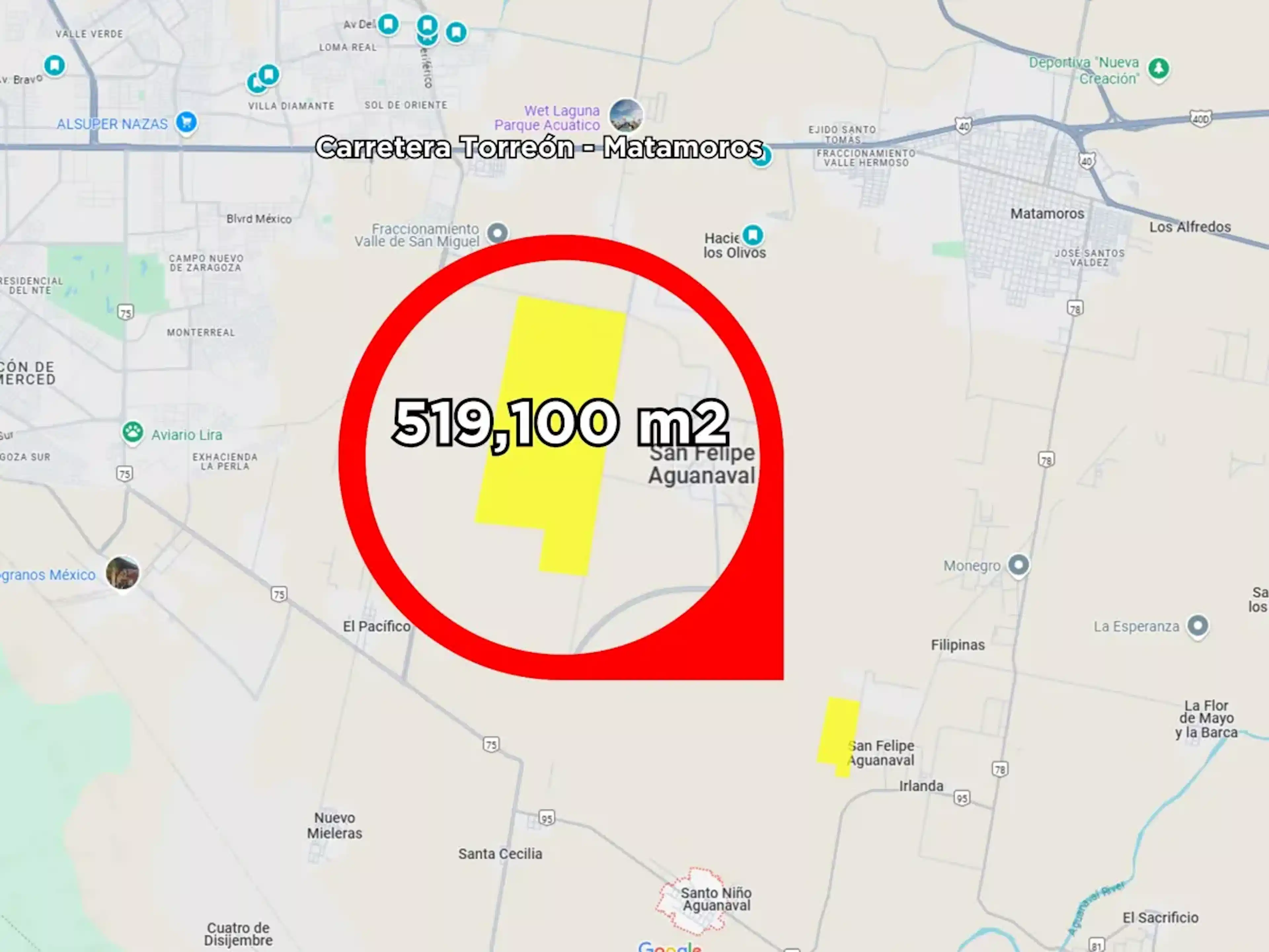 Terreno En Venta En Santo Niño Aguanaval, Matamoros, Coahuila De Zaragoza