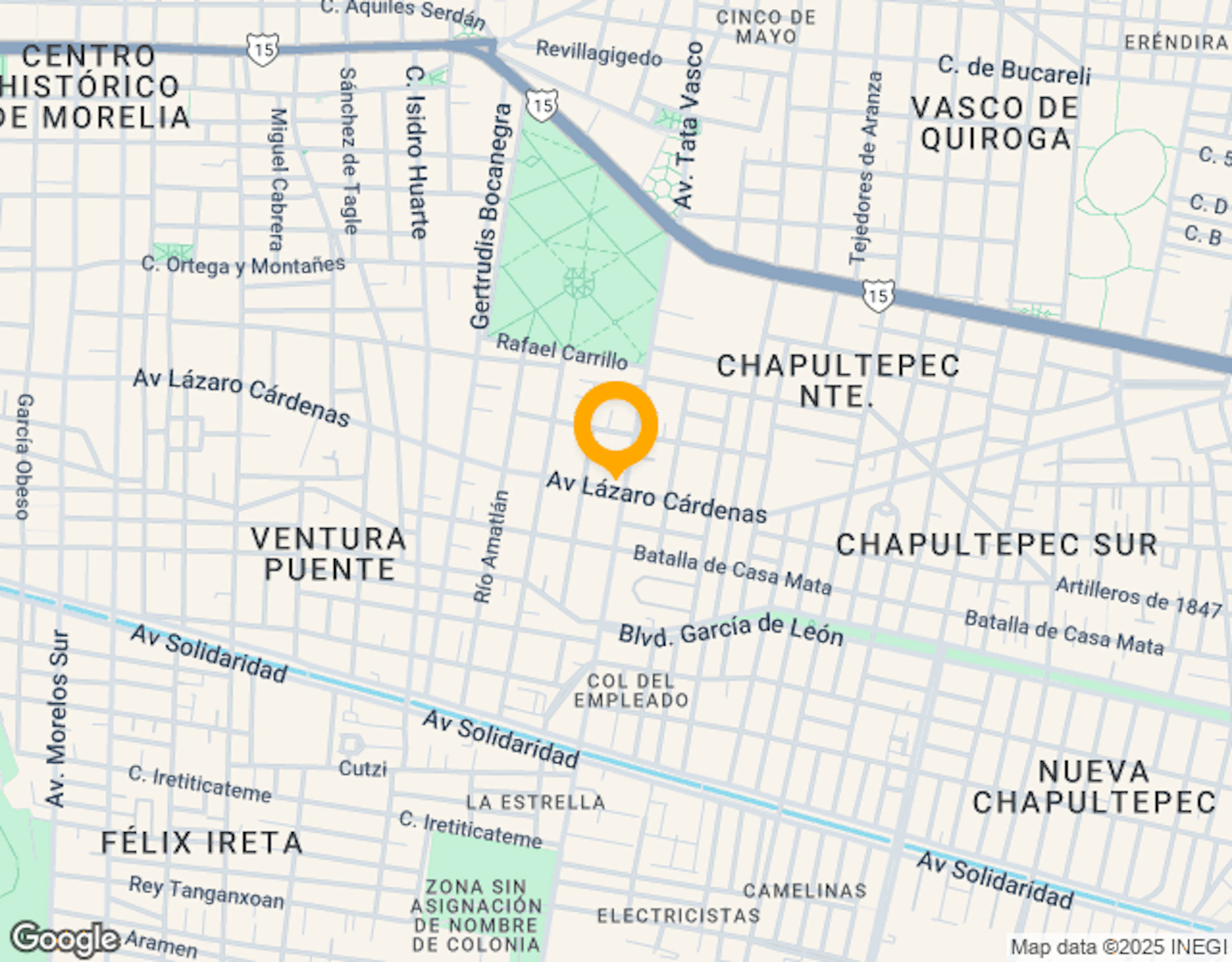 Ubicación de Ventura Puente 147