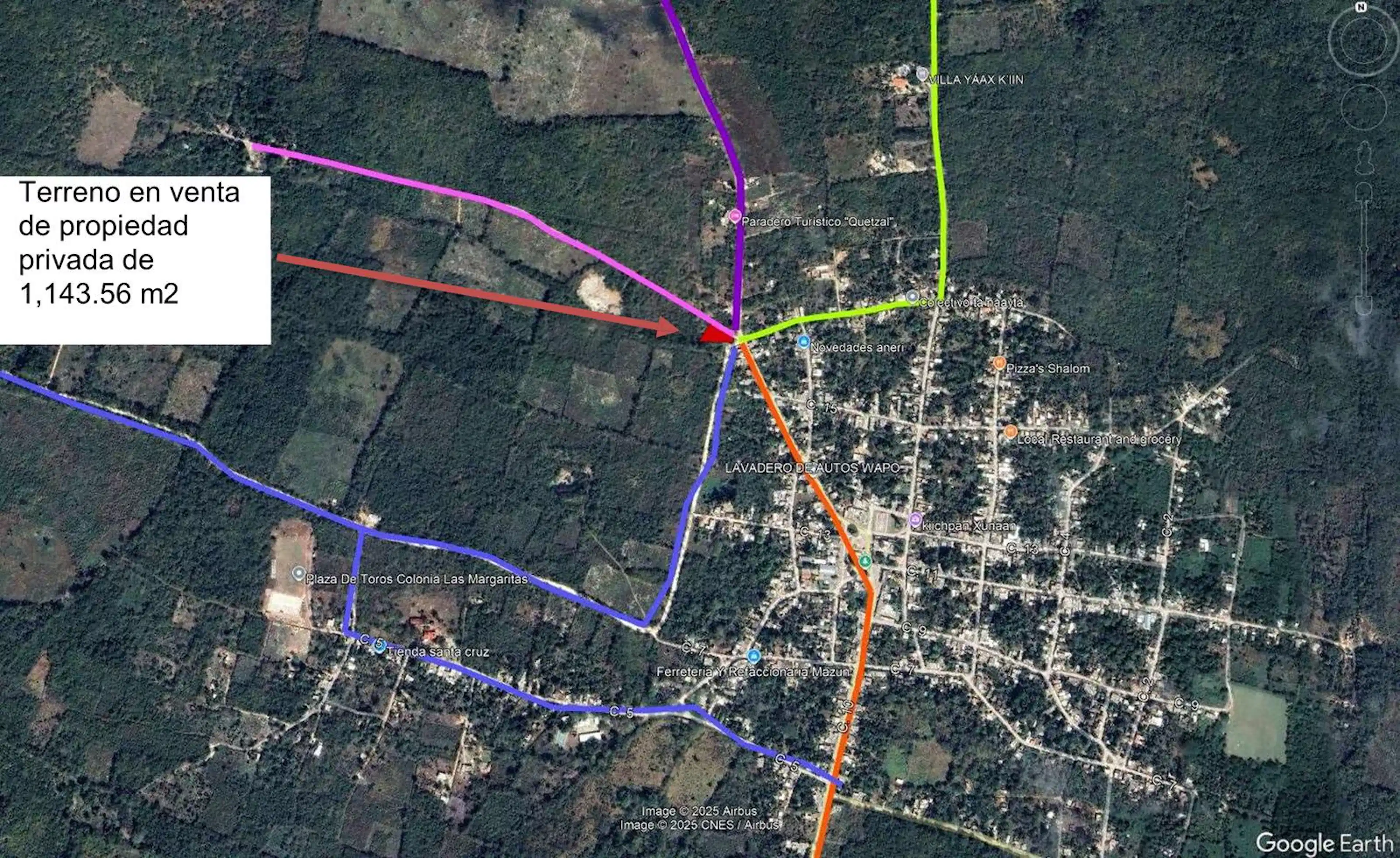 Terreno en Pueblo Yalcoba, Valladolid, Yucatan