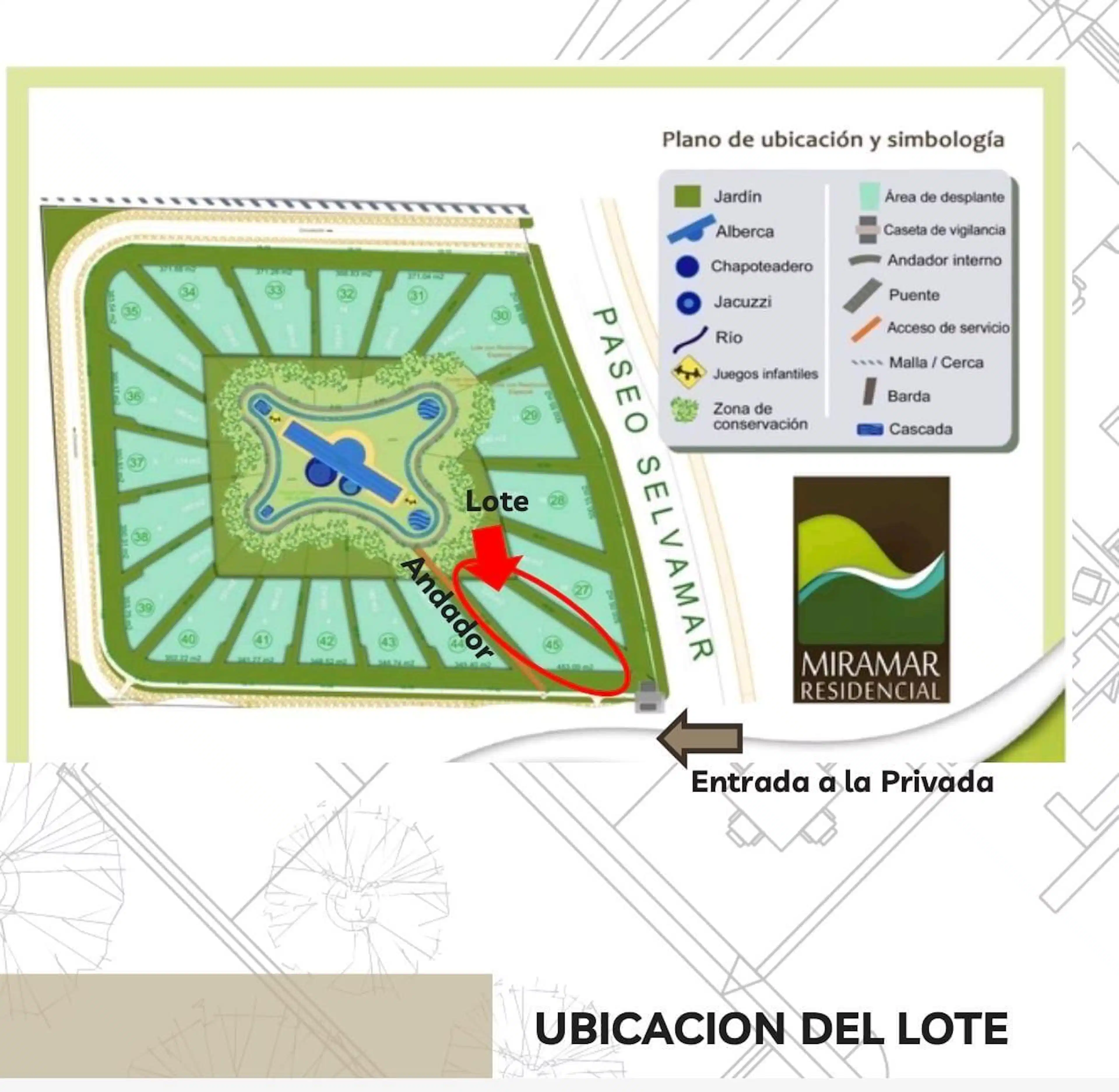 Venta De Lote Miramar En Selvamar