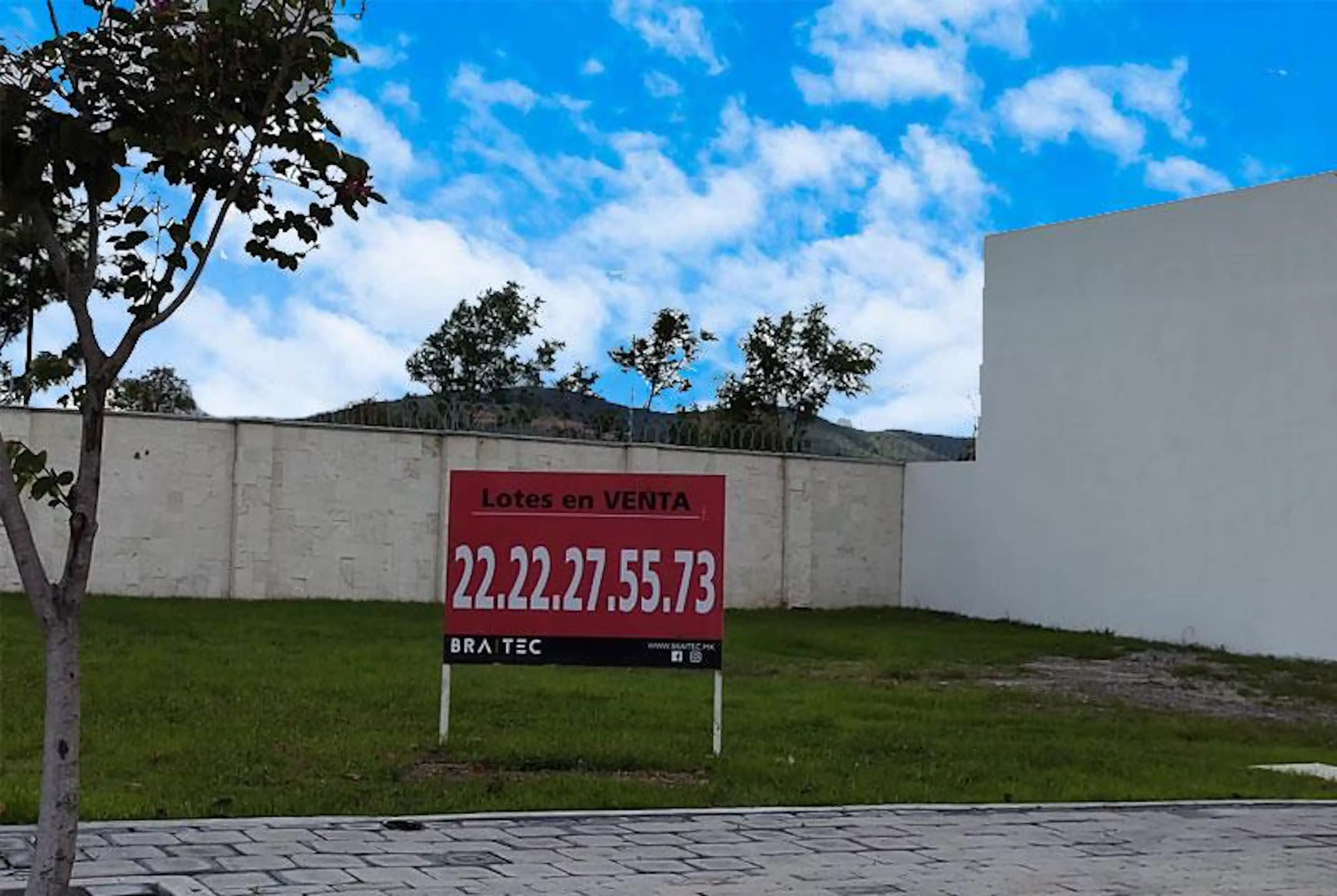 Terreno en  venta