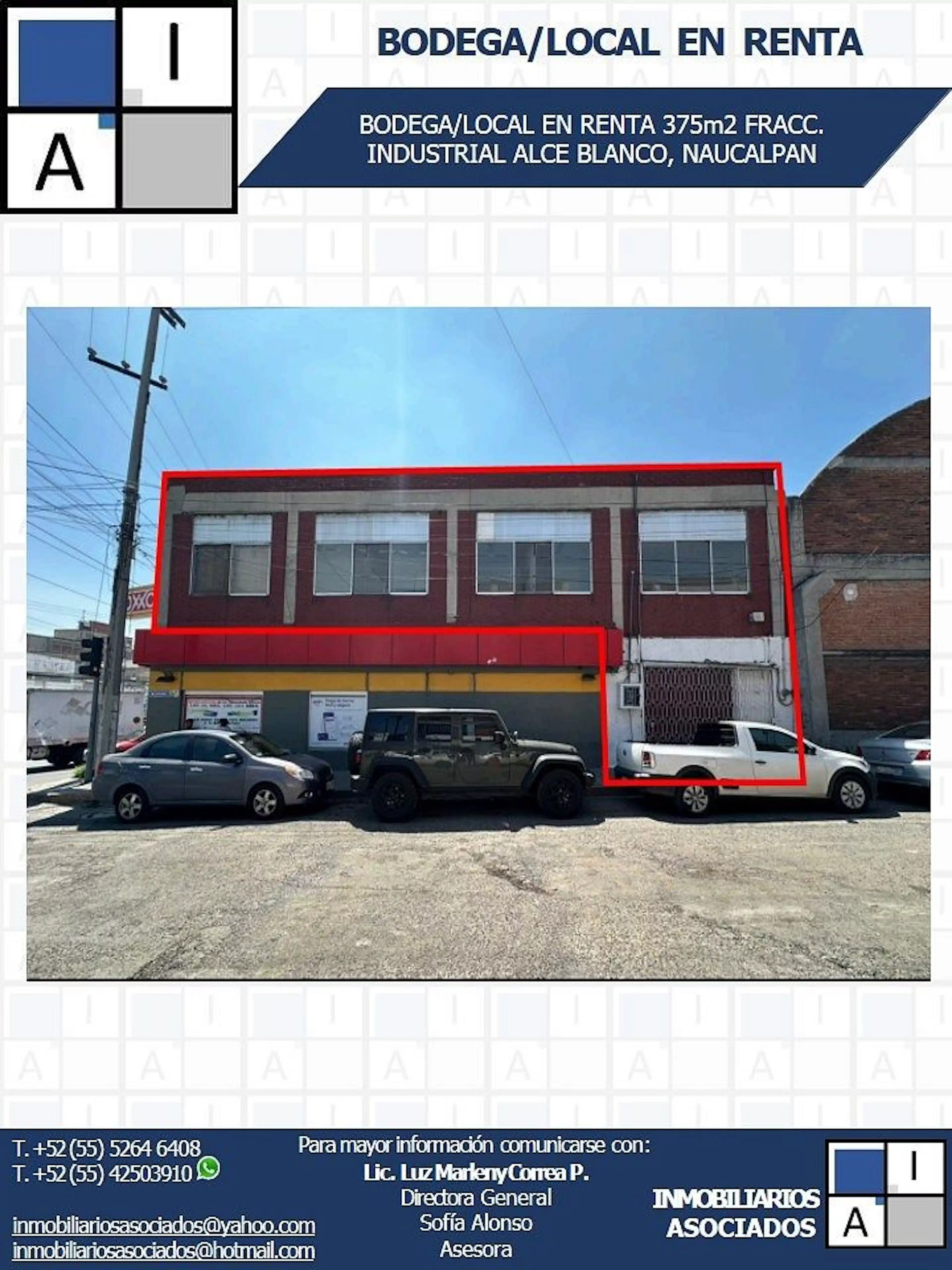 ¡BODEGA/LOCAL EN RENTA! PLASTICOS, ALCE BLANCO, NAUCALPAN, ESTADO DE MEXICO