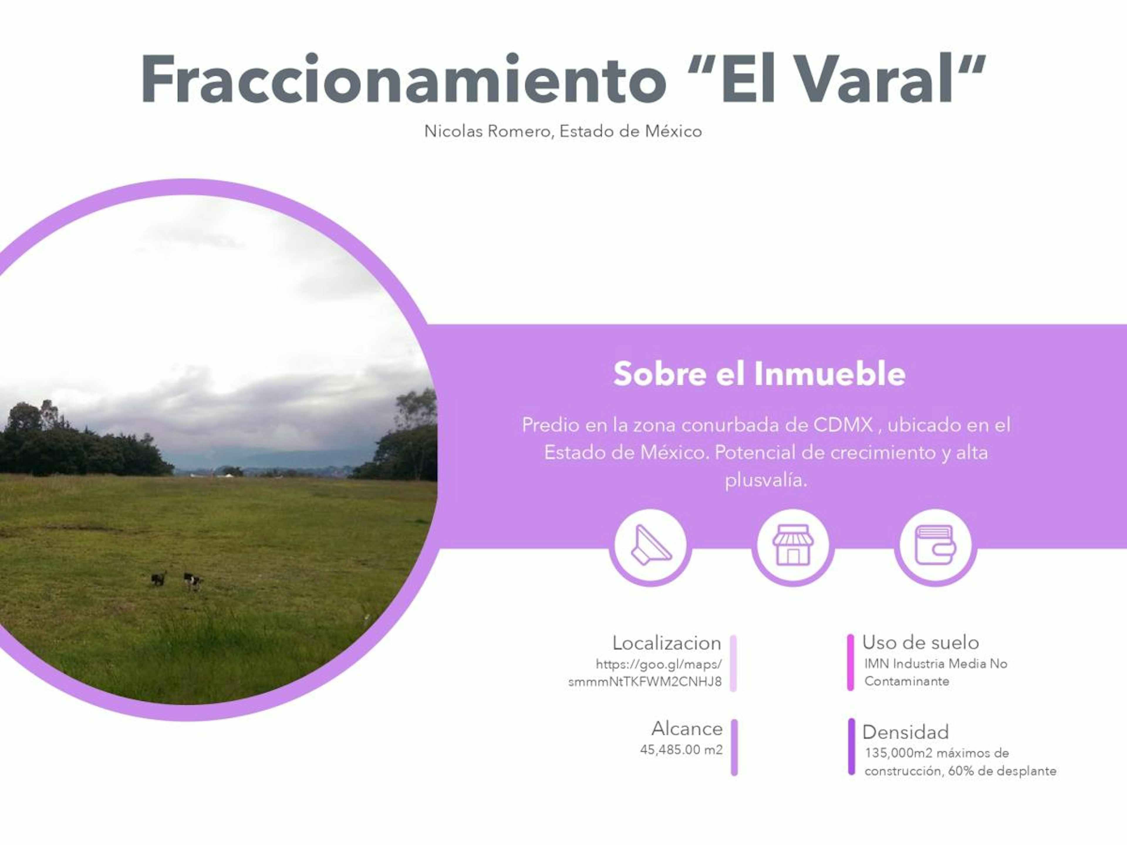 Terreno En Venta En San Jose El Vidrio, Nicolás Romero, México