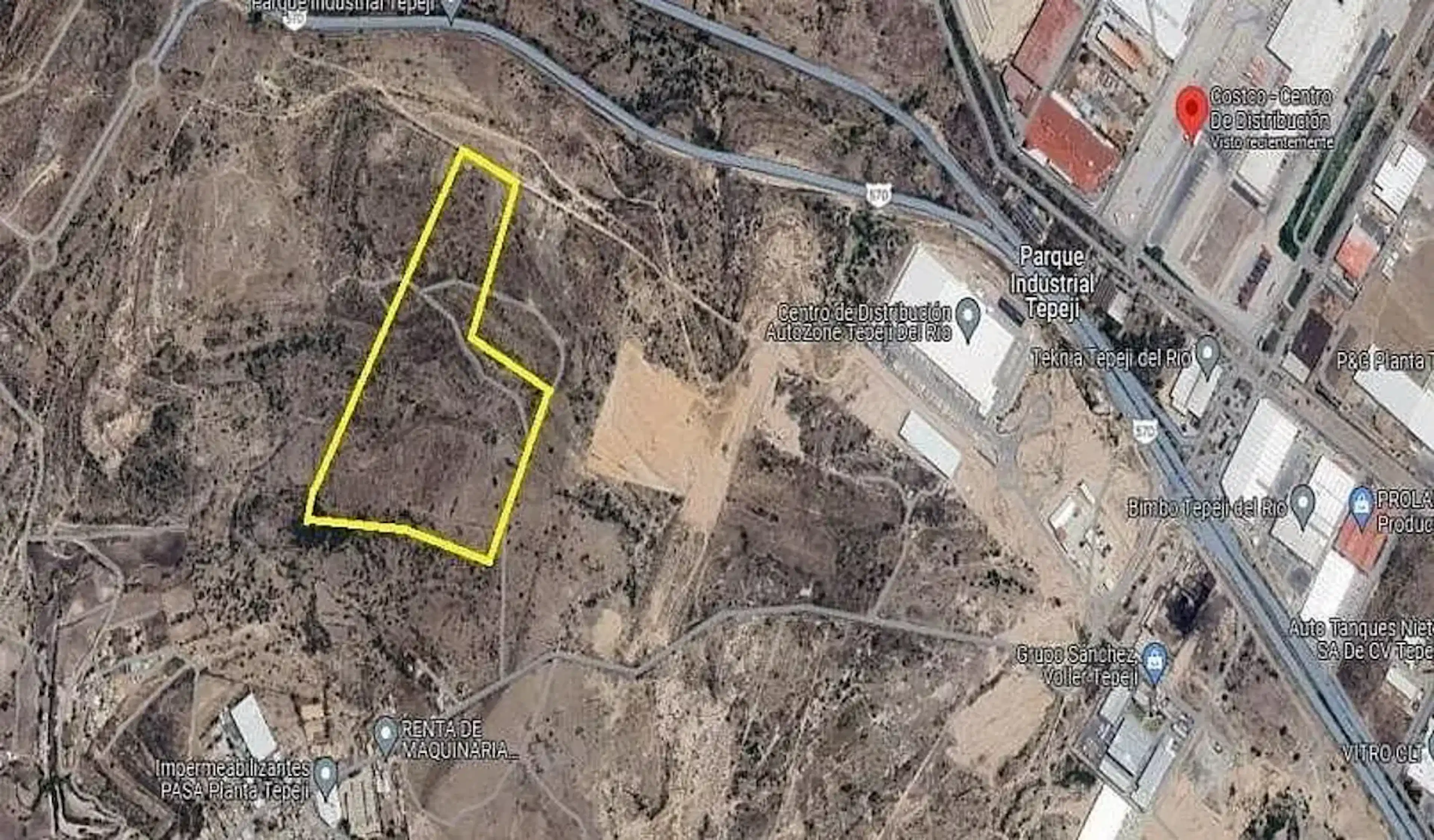 Terreno En Venta En Parque Industrial Tepeji, Tepeji Del Río De Ocampo, Hidalgo