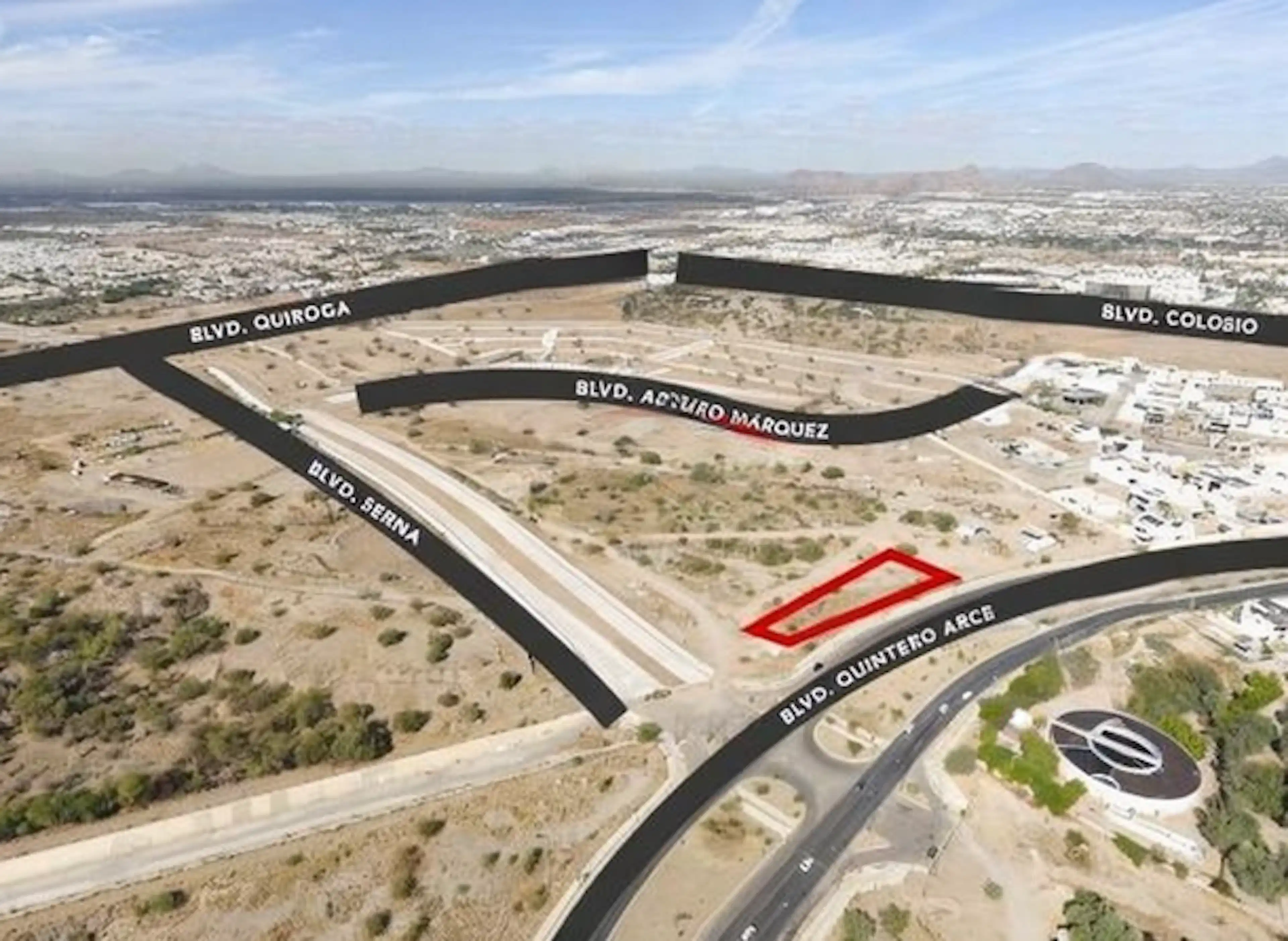 TERRENO EN VENTA SOBRE BLVD. QUINTERO ARCE