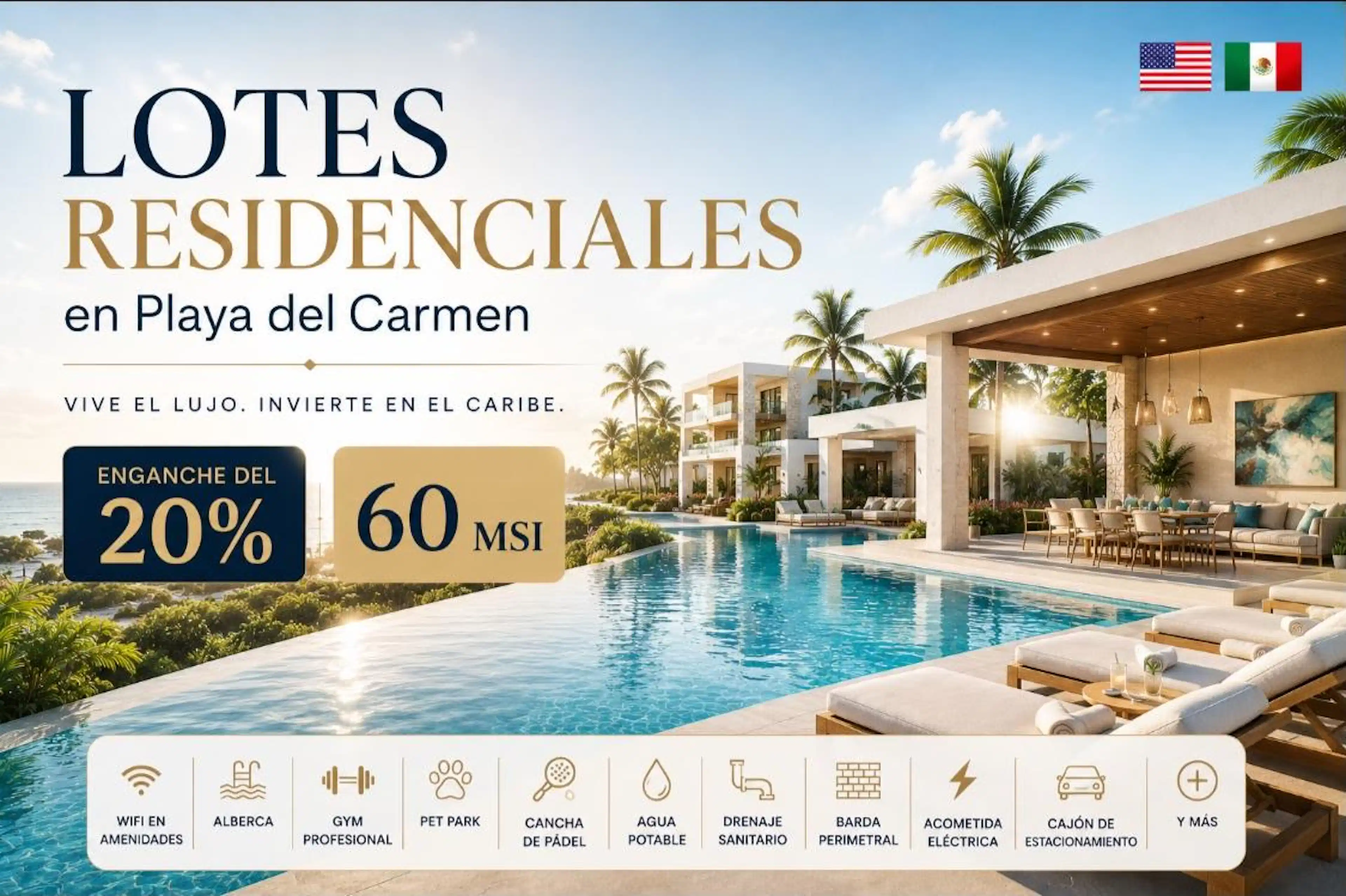 Lote Residencial En Venta  Bien Ubicados  Con Alta Plusvalia En Playa Del Carmen