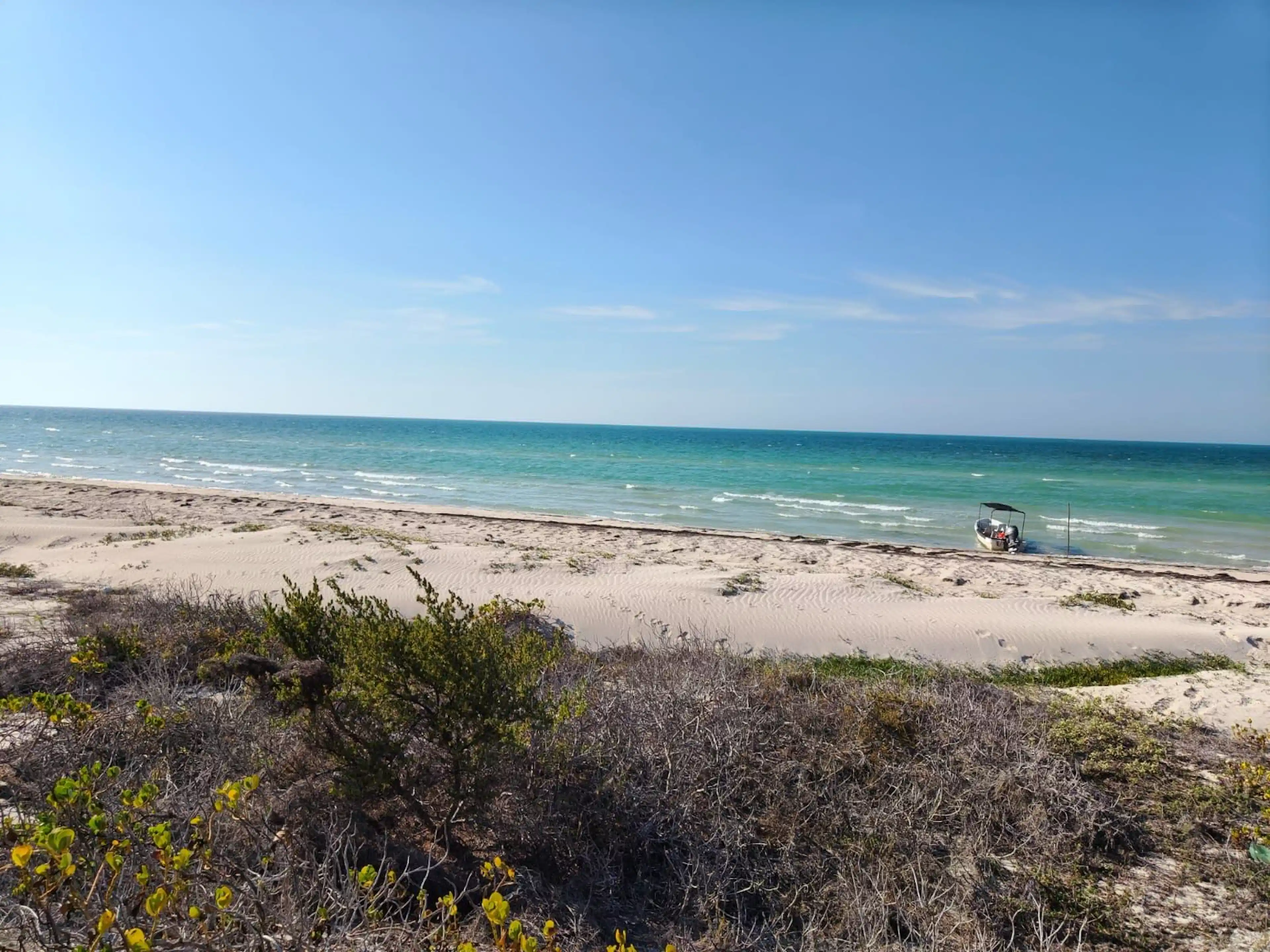 Terreno De 200 Metros Frente Al Mar En Cancunito Rio Lagartos Yucatán