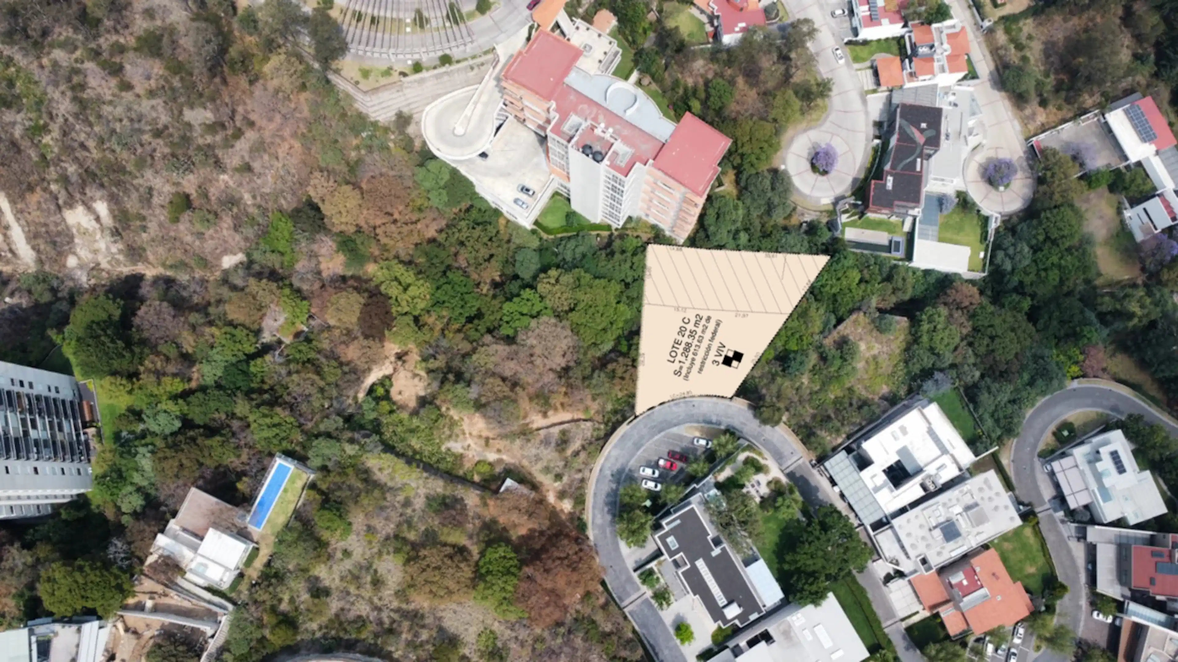 Terreno En Venta Para 3 Viviendas – El Secreto, Bosque Real (p)