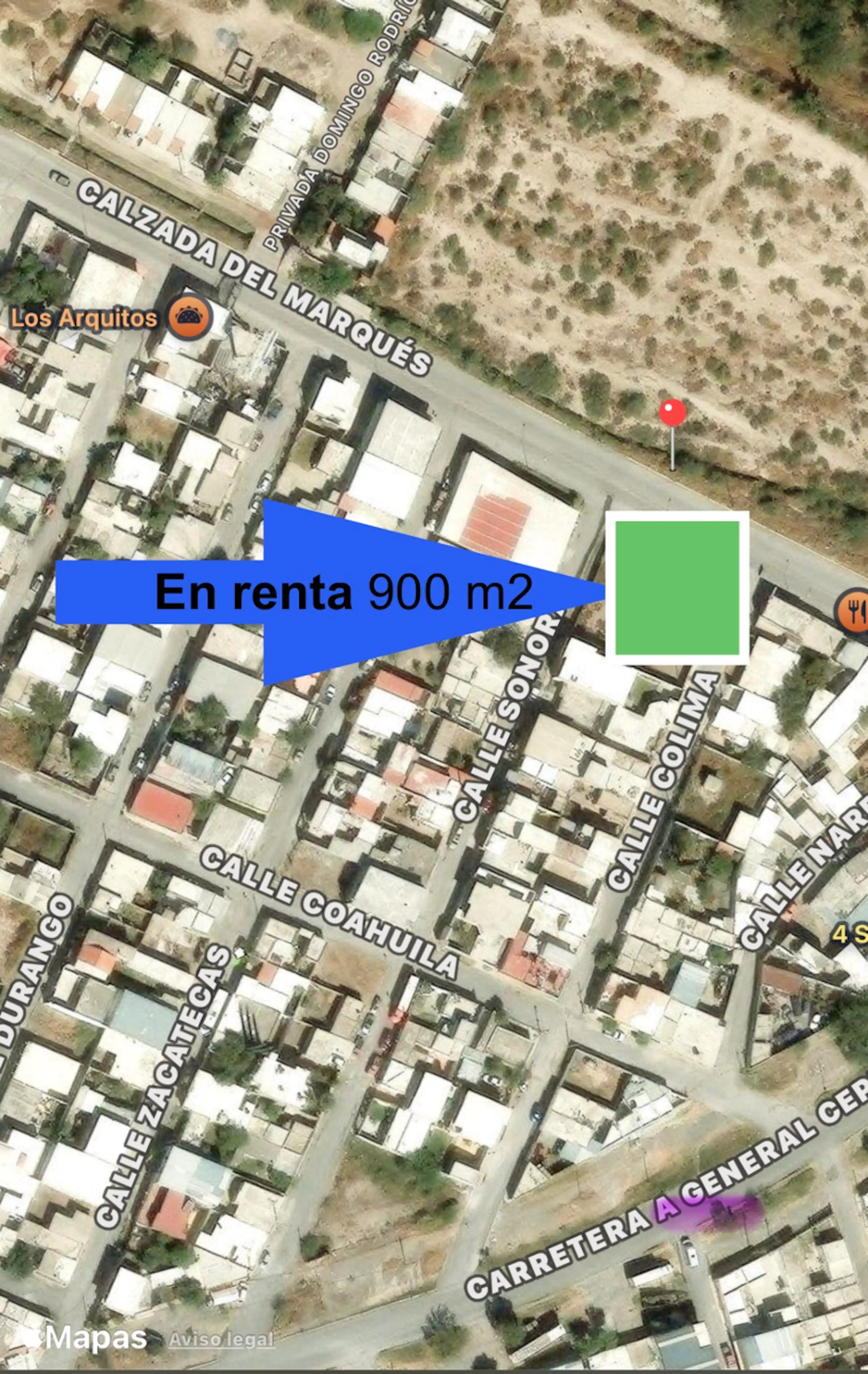 Terreno En Renta En Del Marquez, Parras, Coahuila De Zaragoza