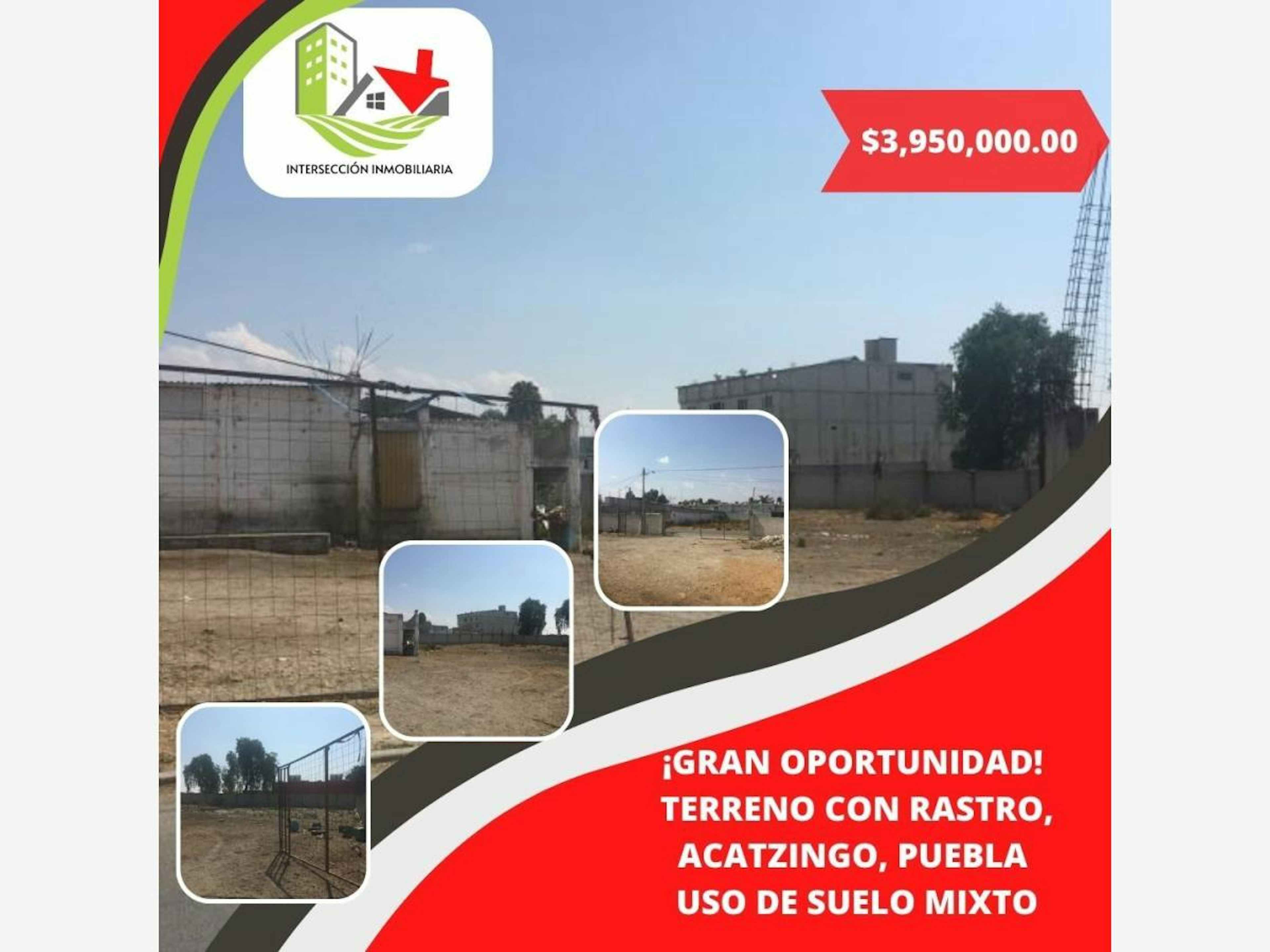 Terreno En Venta En San José, Acatzingo, Puebla