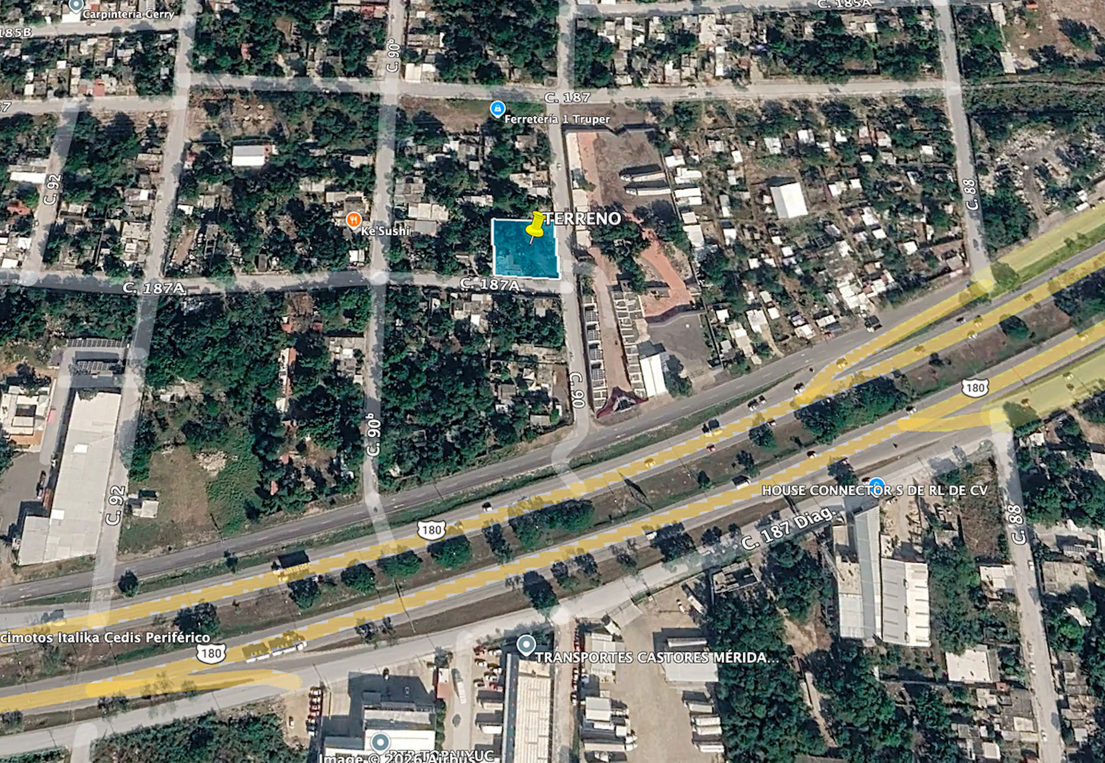 Terreno Para Patio Maniobras O Resguardo Con Oficinas A 50 Mts De Periférico!!