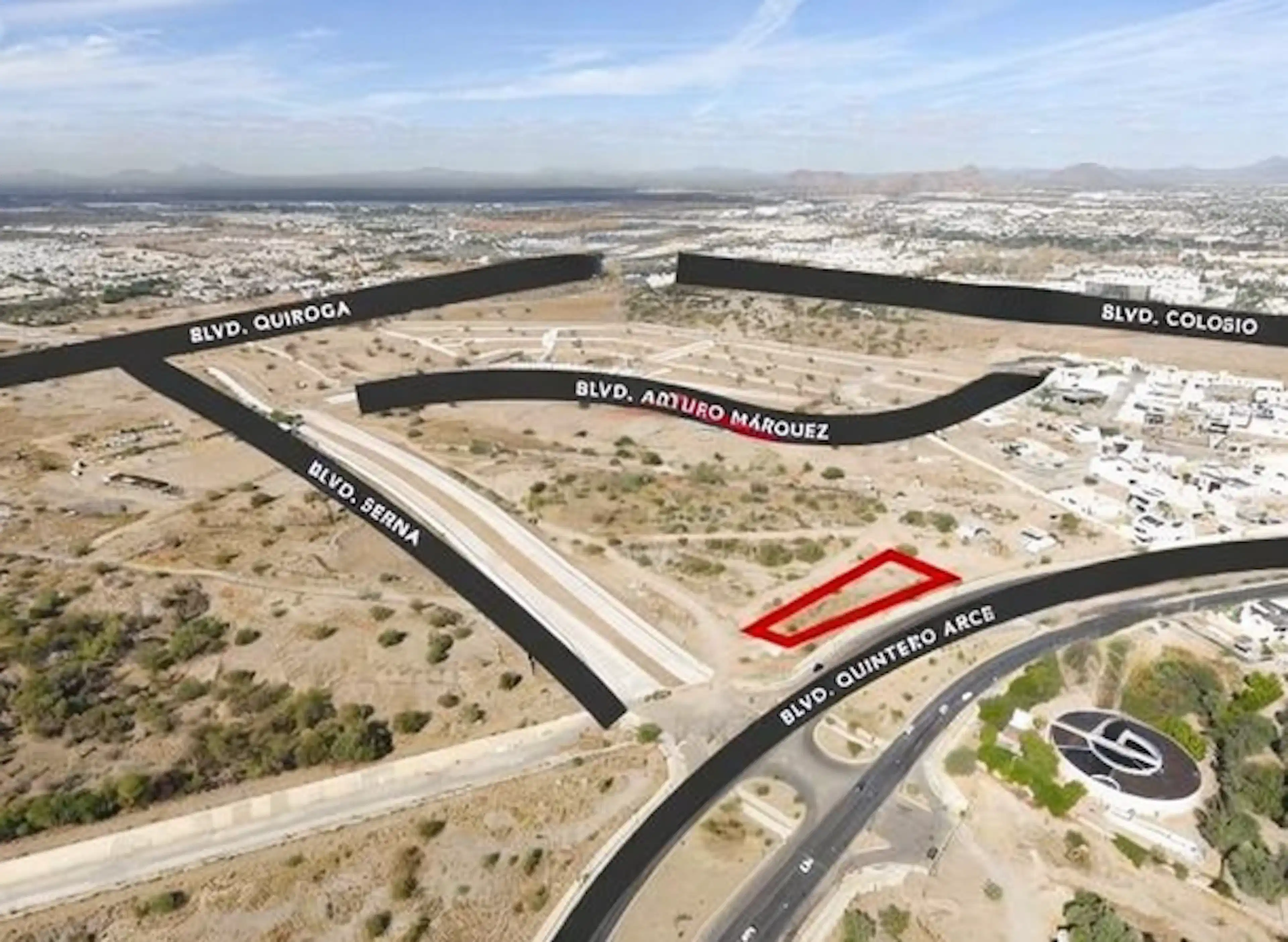 TERRENO EN VENTA SOBRE BLVD. QUINERO ARCE