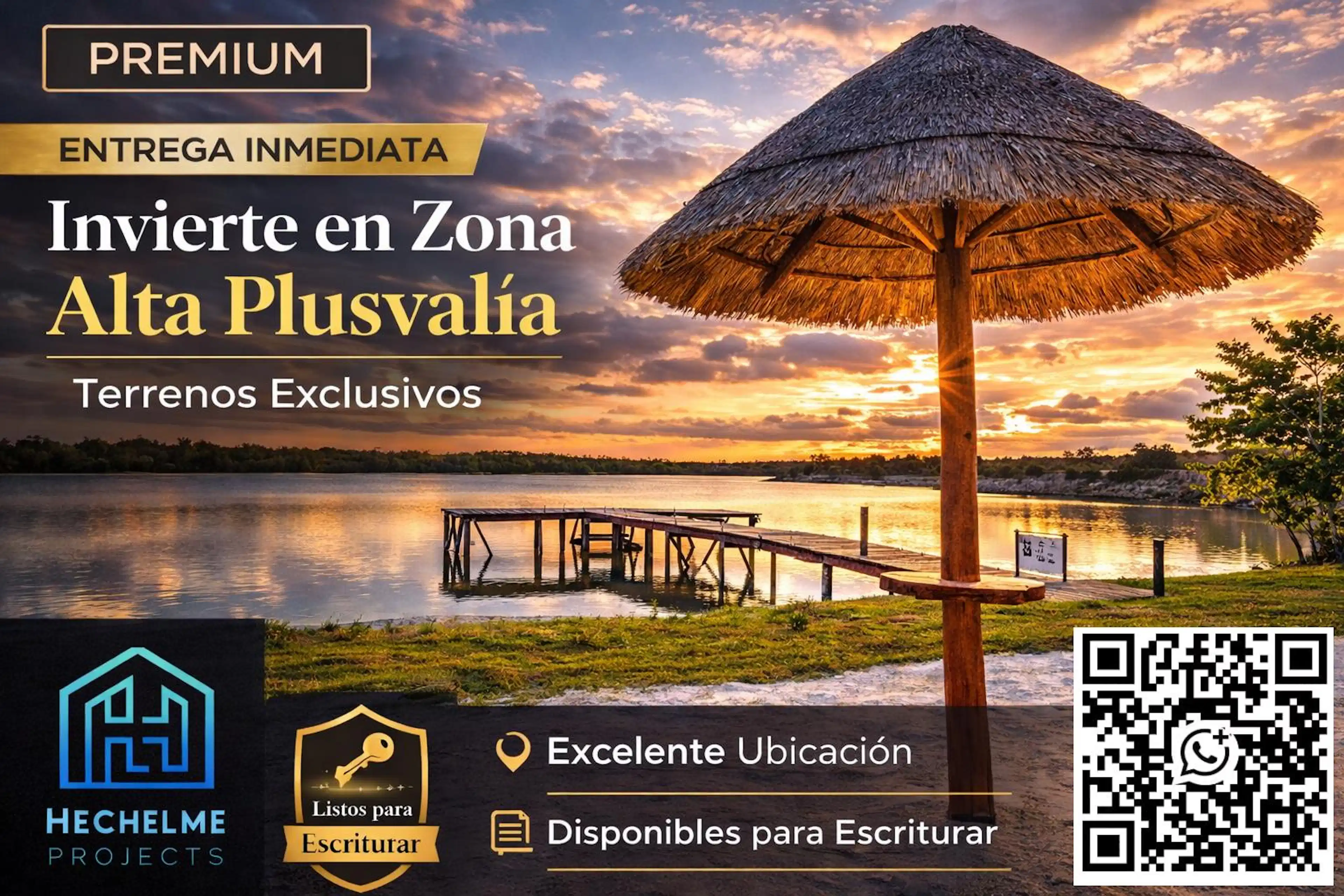 Invierte donde el valor nunca baja: terrenos premium en Cancún