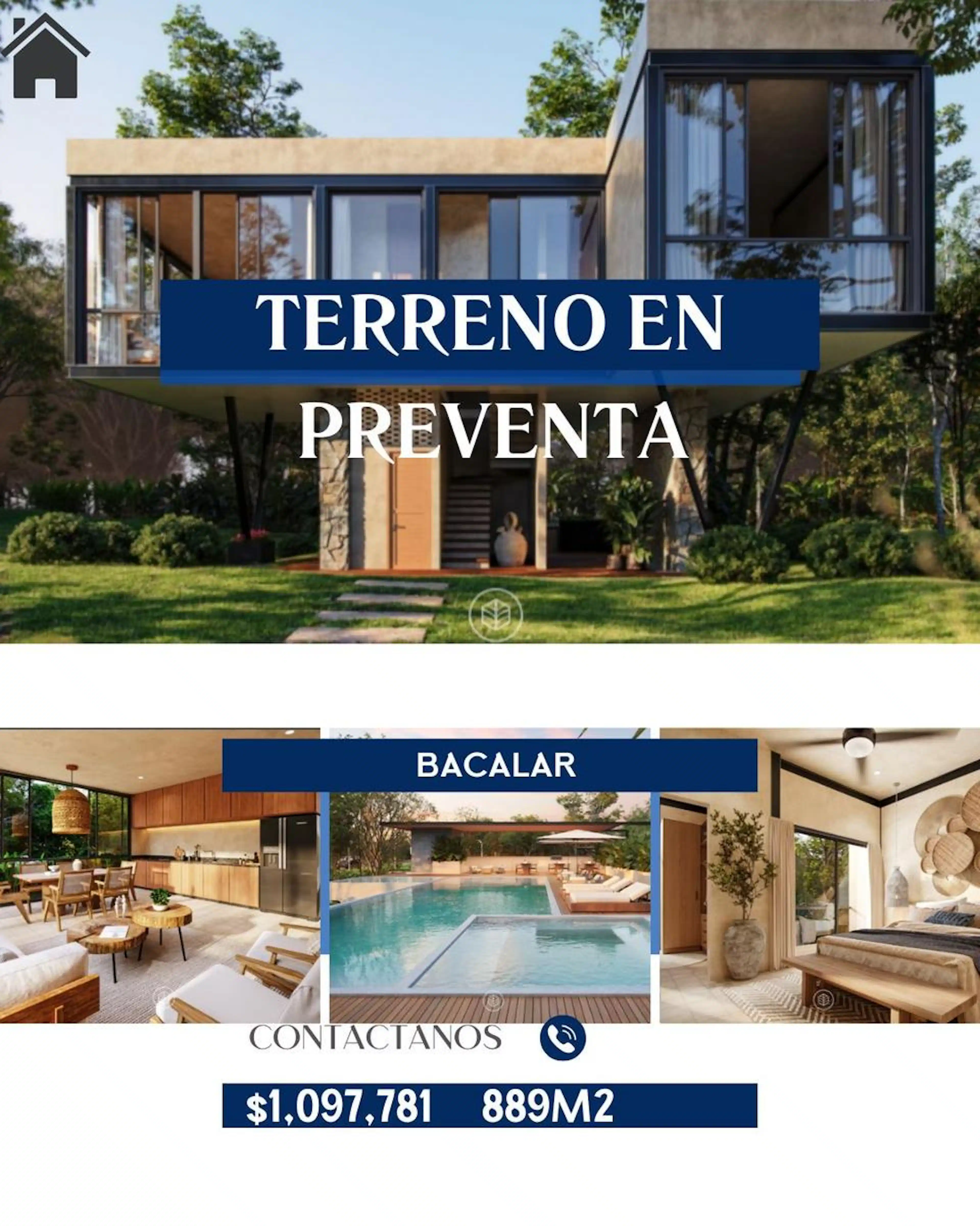 OPORTUNIDAD DE INVERSION TERRENO EN BACALAR