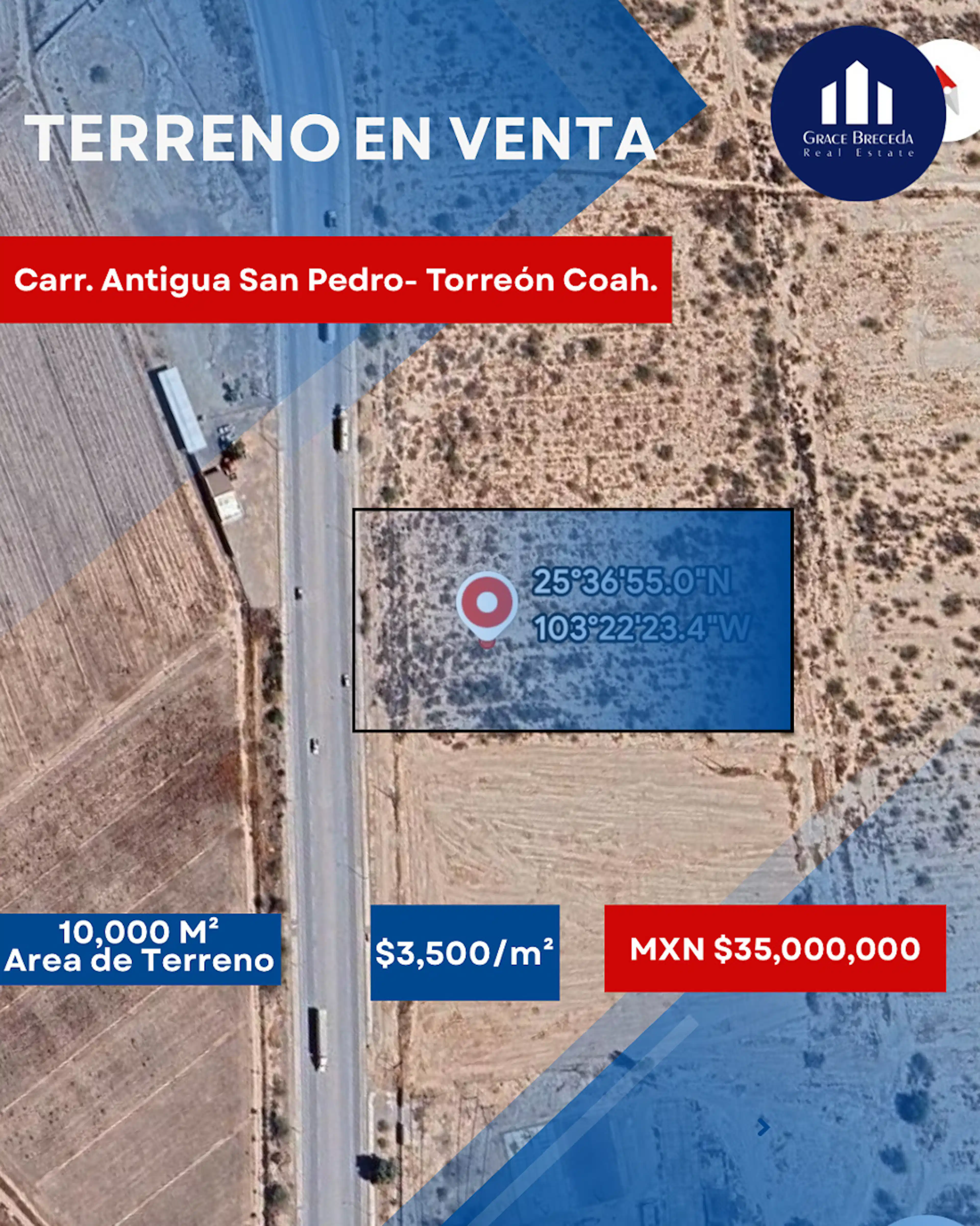 Terreno En Venta En Ejido Ana, Torreón, Coahuila De Zaragoza