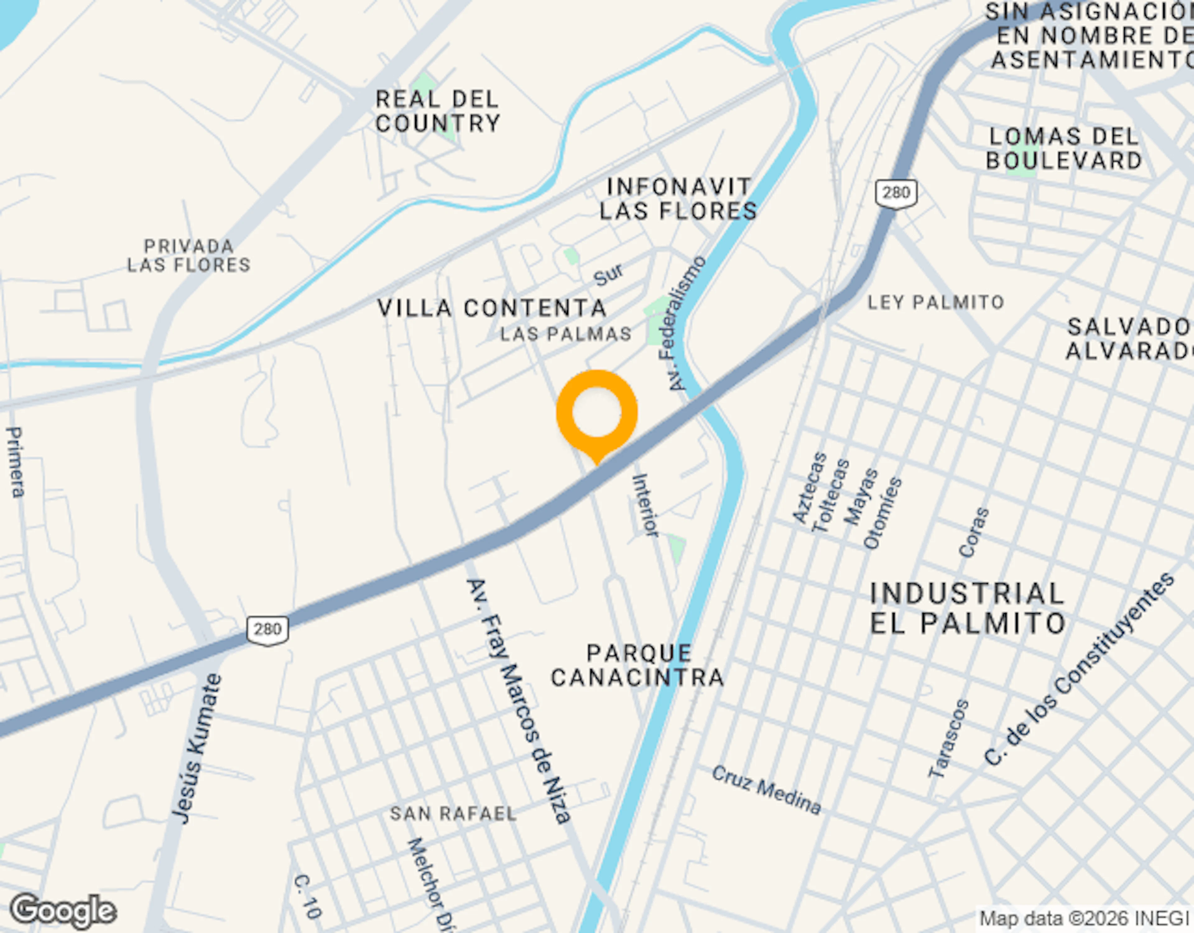 Ubicación de 1622 Zapata Ii Culiacan