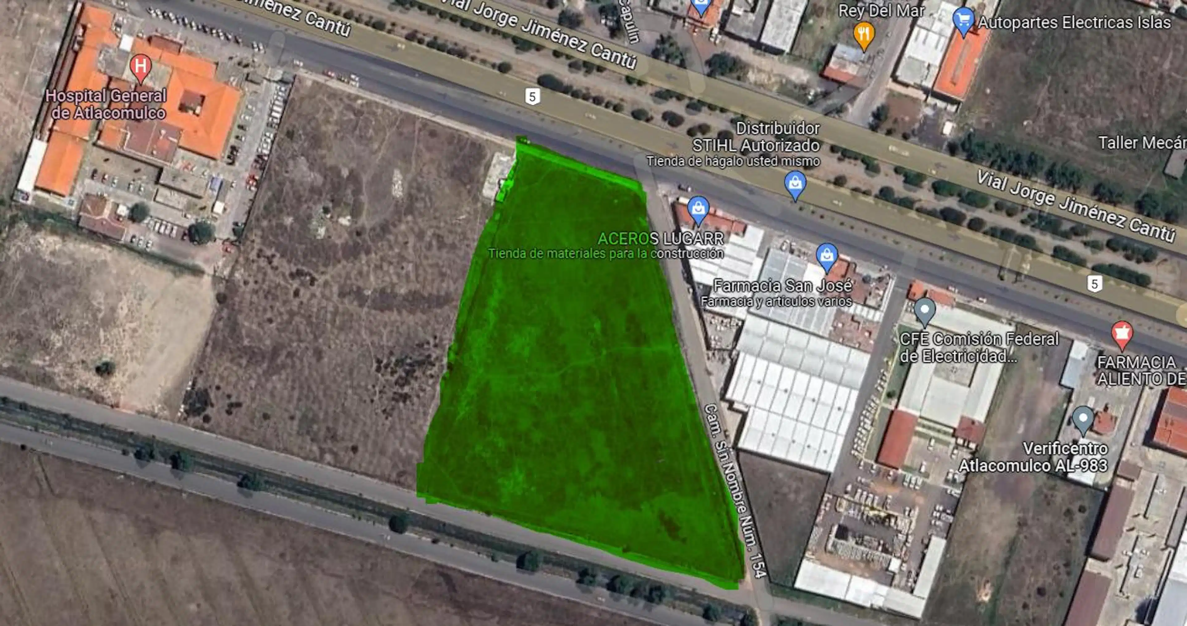 Terreno Atlacomulco Con 3 Frentes