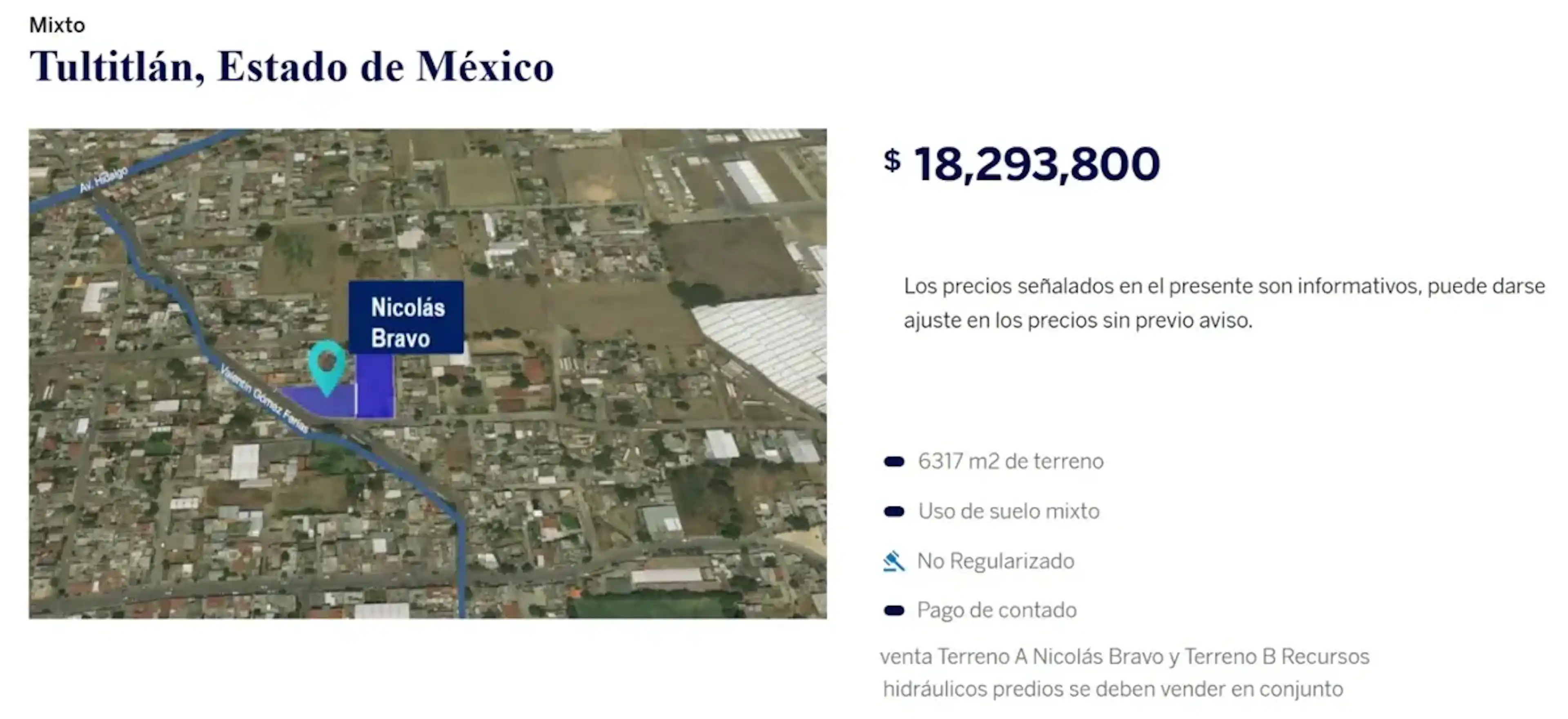 Terreno En Venta En Nueva Tultitlan, Tultitlán, México