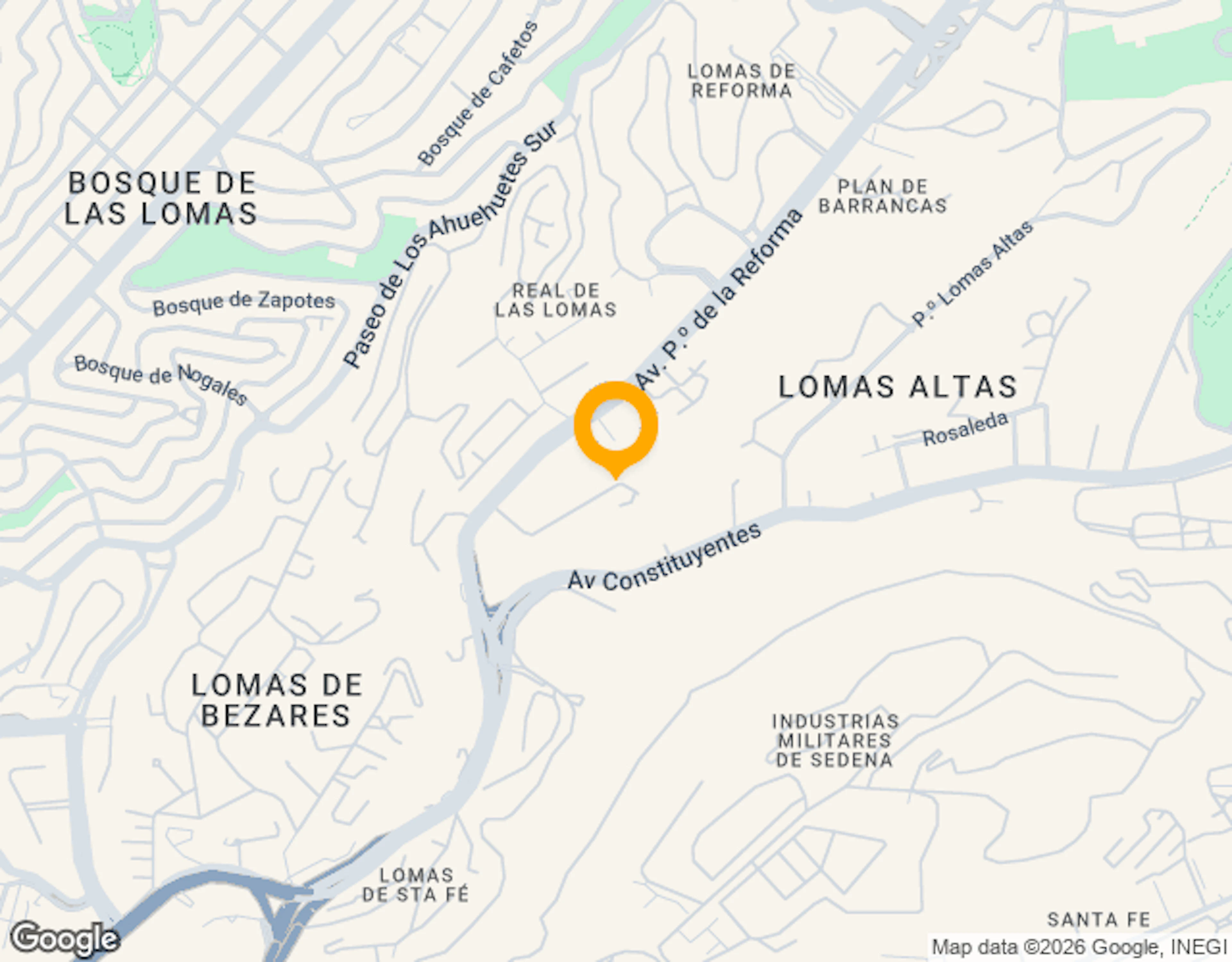 Ubicación de Reforma Plus Corporativo