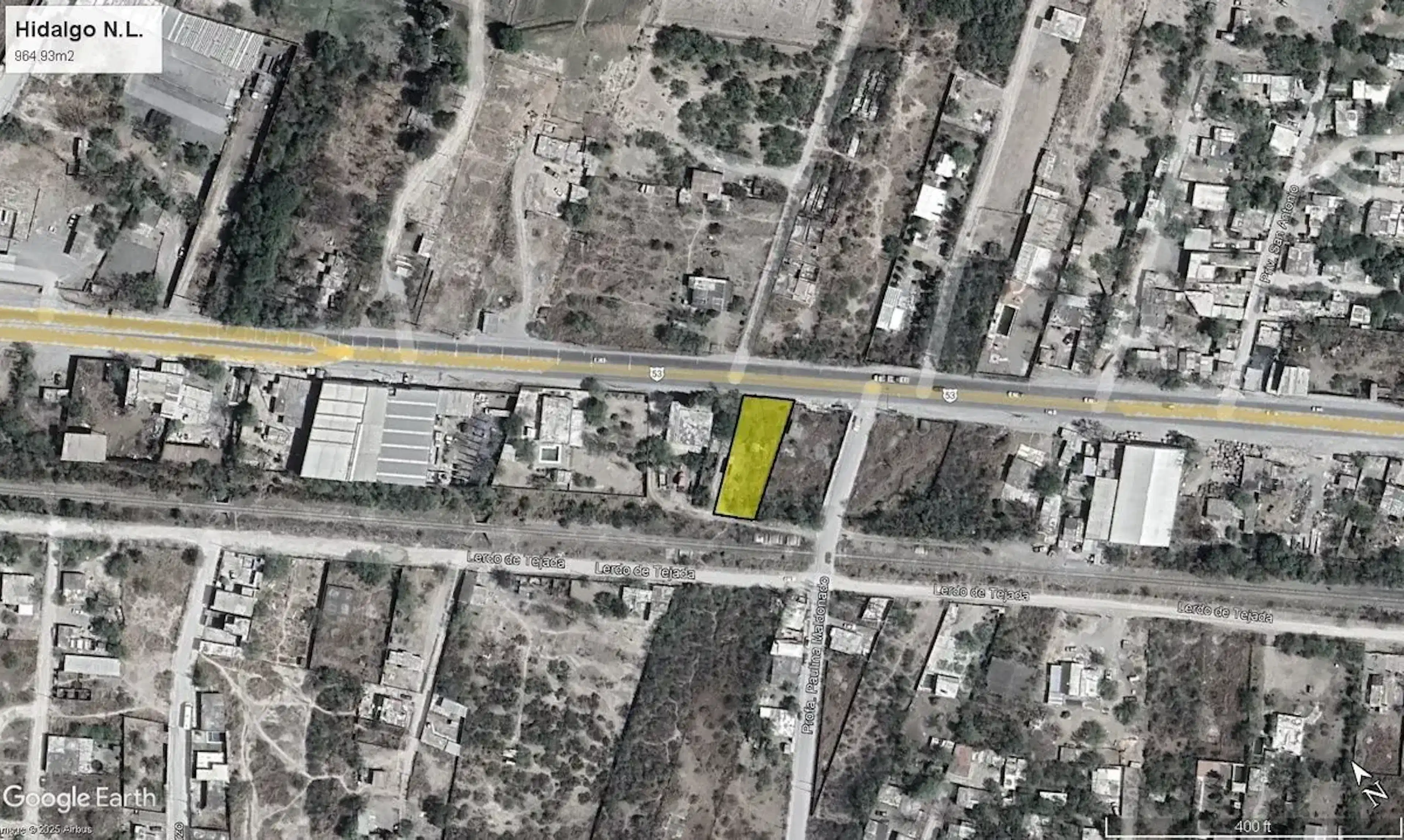 Terreno En Venta En Hidalgo Centro, Hidalgo, Nuevo León