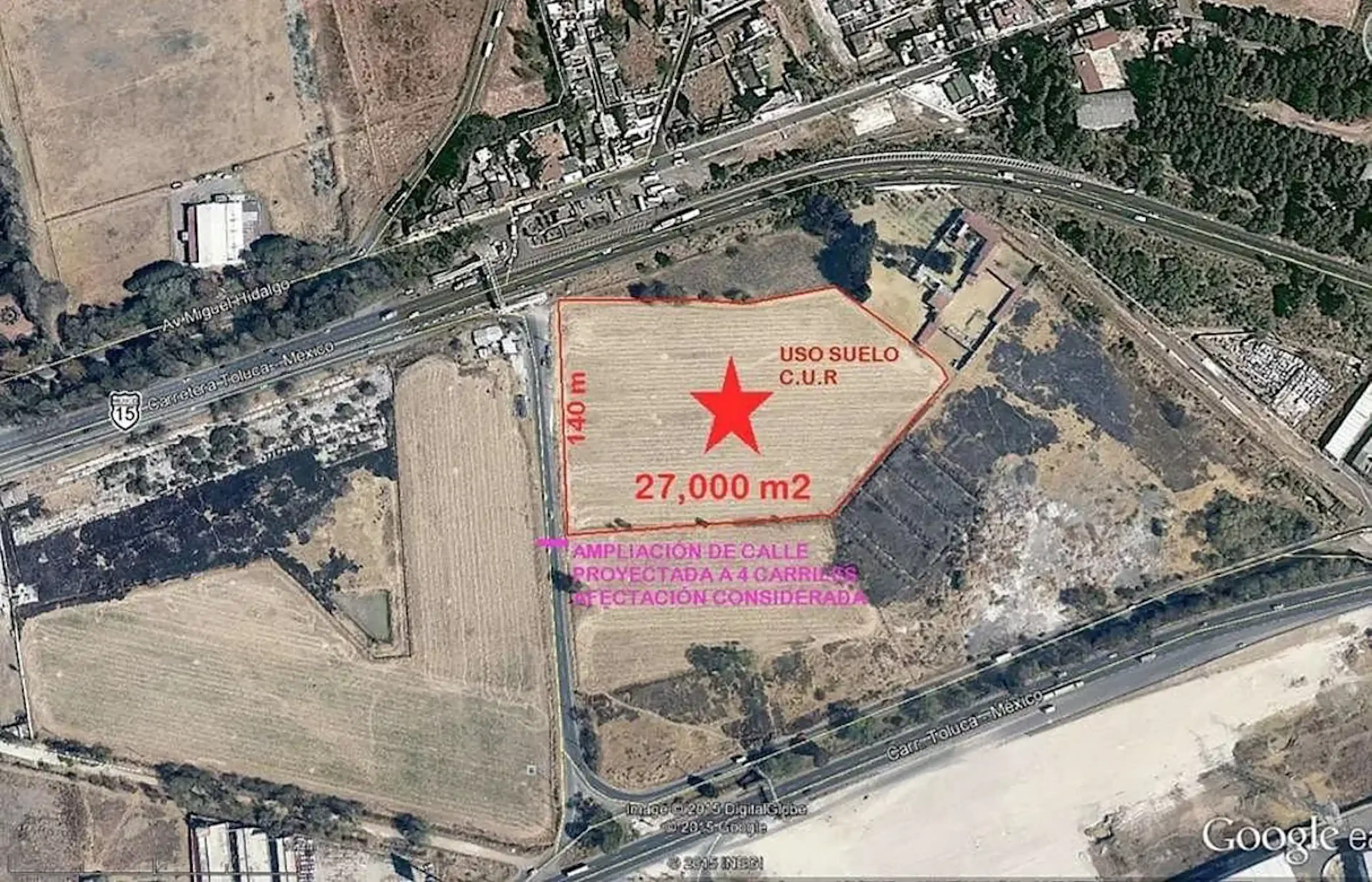 Terreno En Venta En Amomolulco, Lerma, México