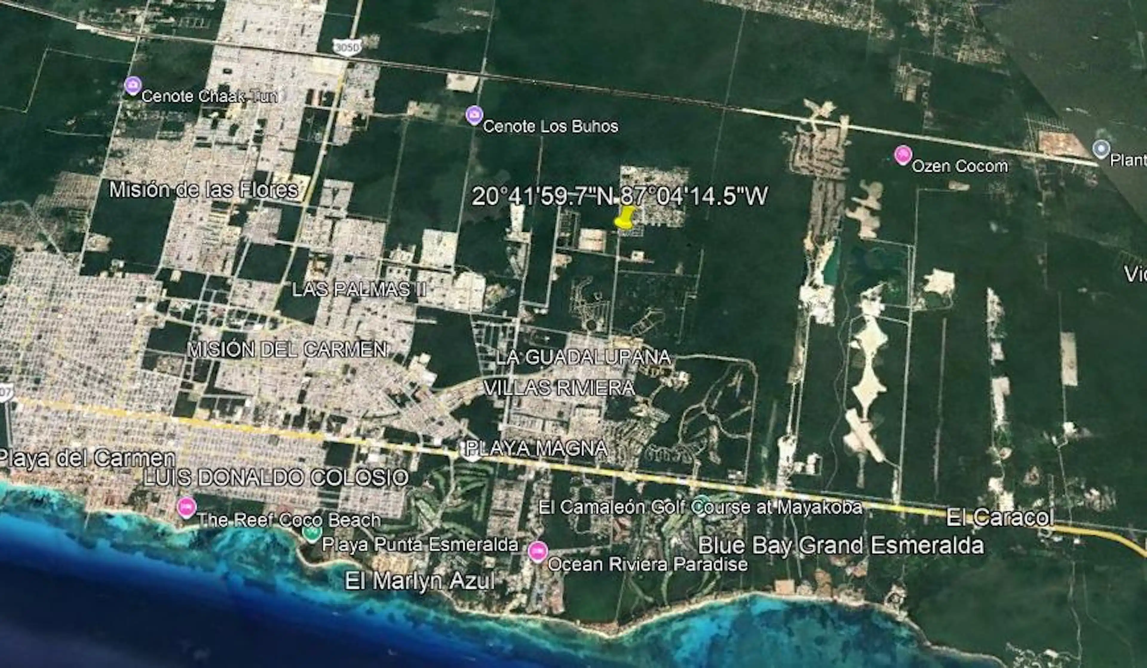 En Venta Terreno De 3.5 Hectáreas Cerca De Mayakoba C4103