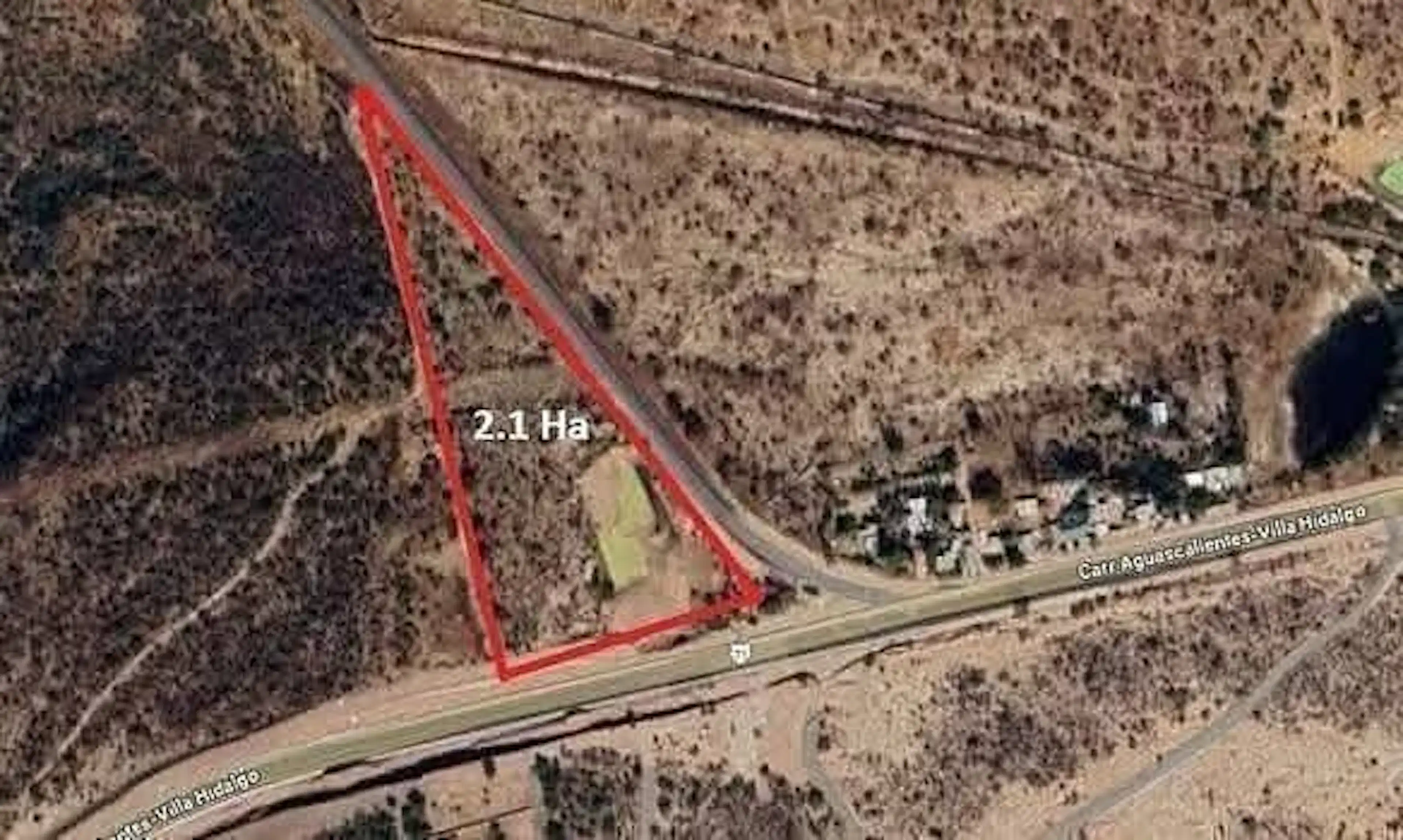 Se Vende Terreno En Carretwra Ags-villa Hidalgo Km 14