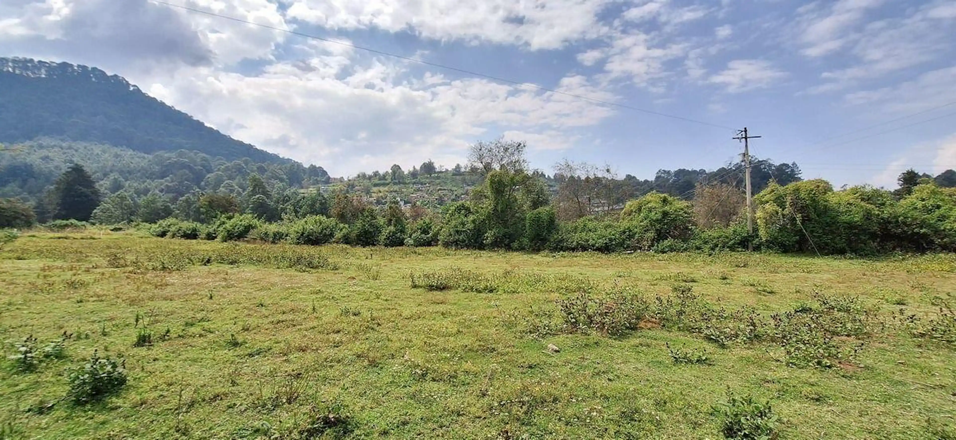 5200 mts a 3 minutos del centro de Amanalco