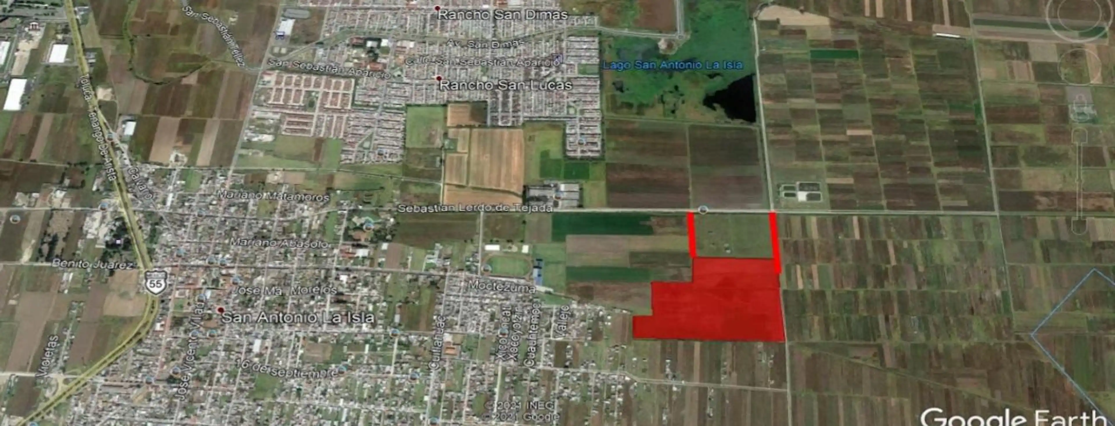 Terreno En Venta En  San Antonio La Isla A 5 Min. De La Carretera Tenango-toluca.