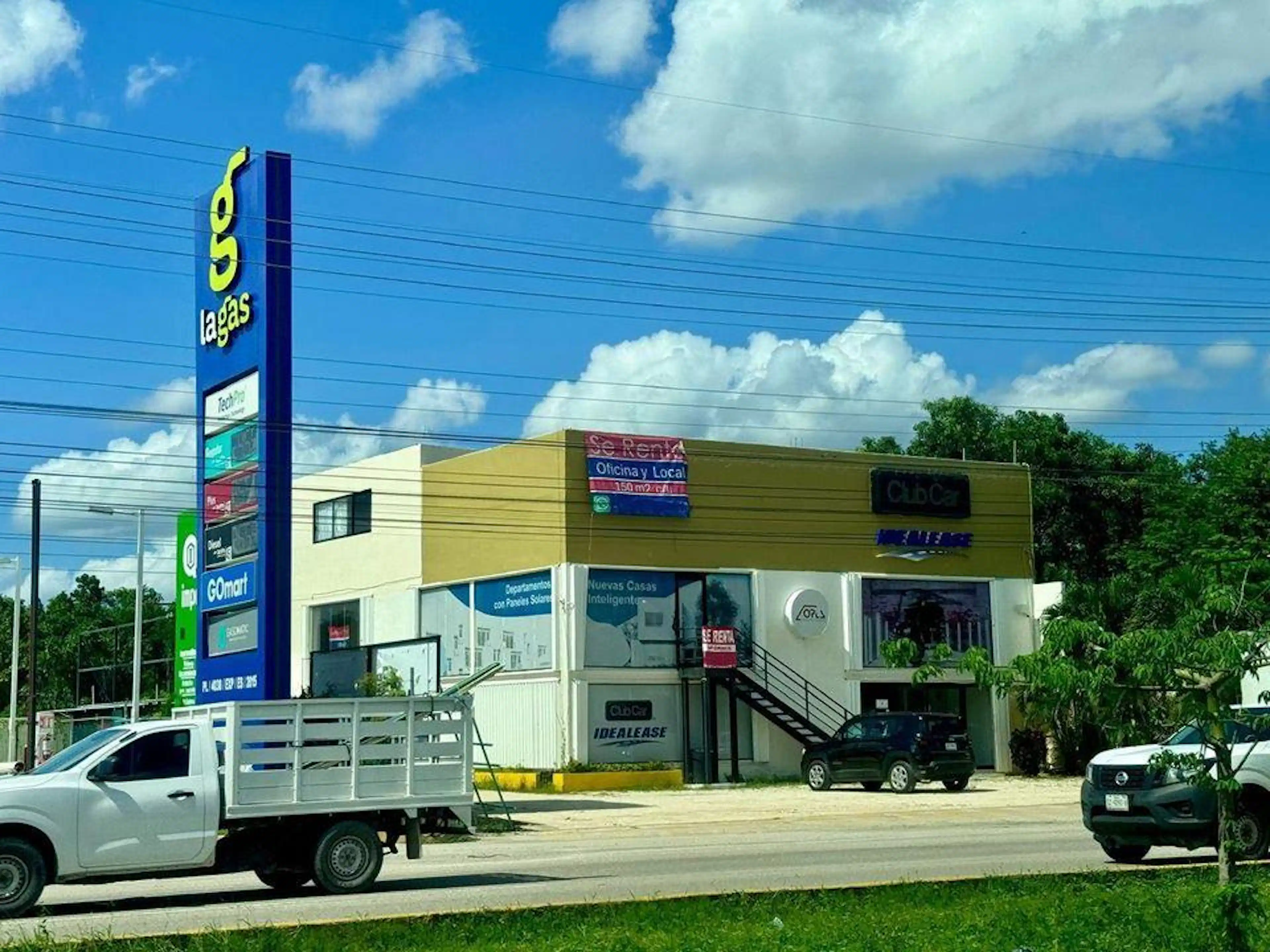 Oficina 155 M2 Sobre Carretera Federal, Playa Del Carmen  P3523 155